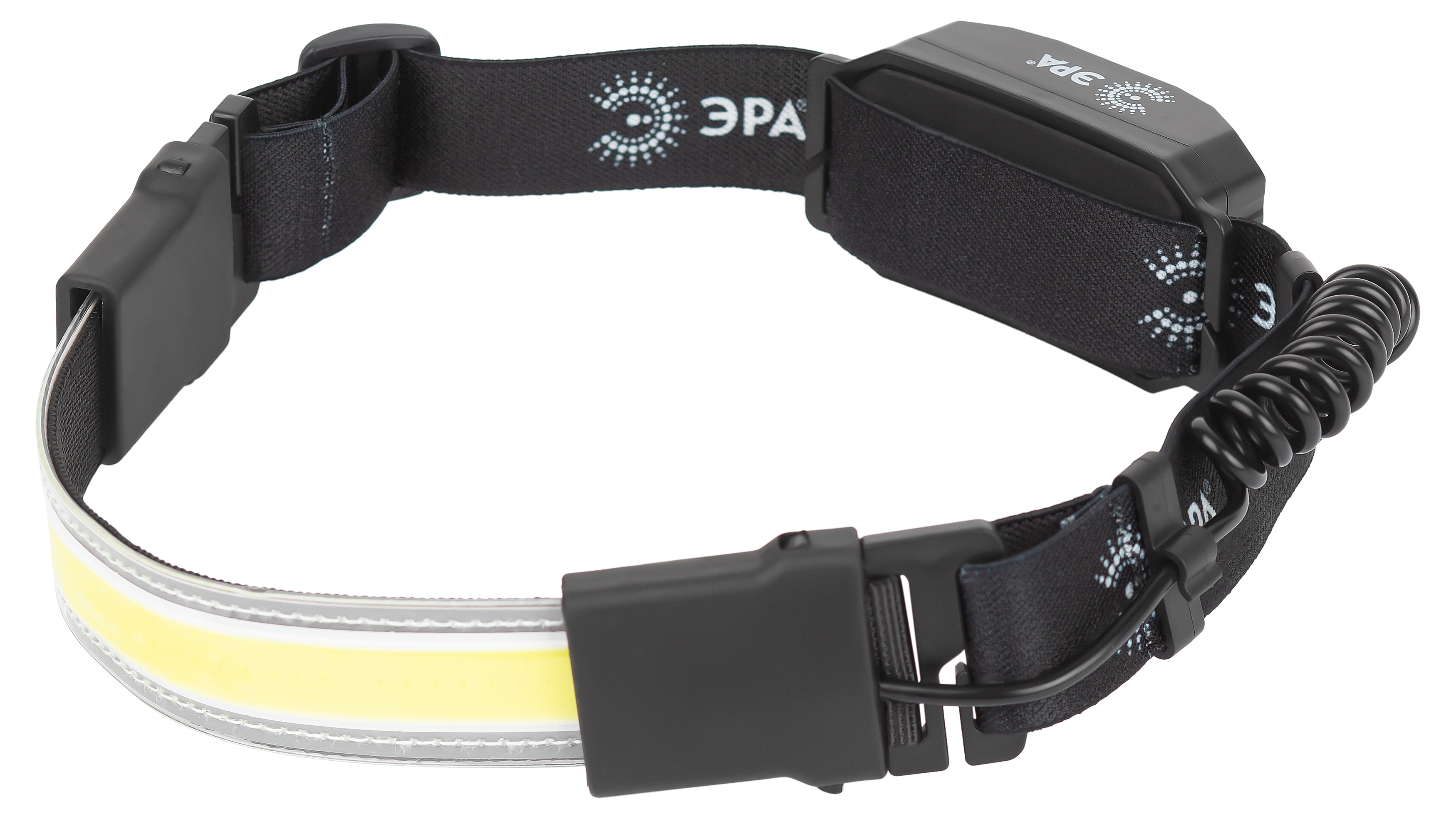 Фонарь налобный светодиодный GA-807 ''Кибер'' аккумуляторный 5 Вт COB, 3 режима, micro USB Элементы питания в комплекте