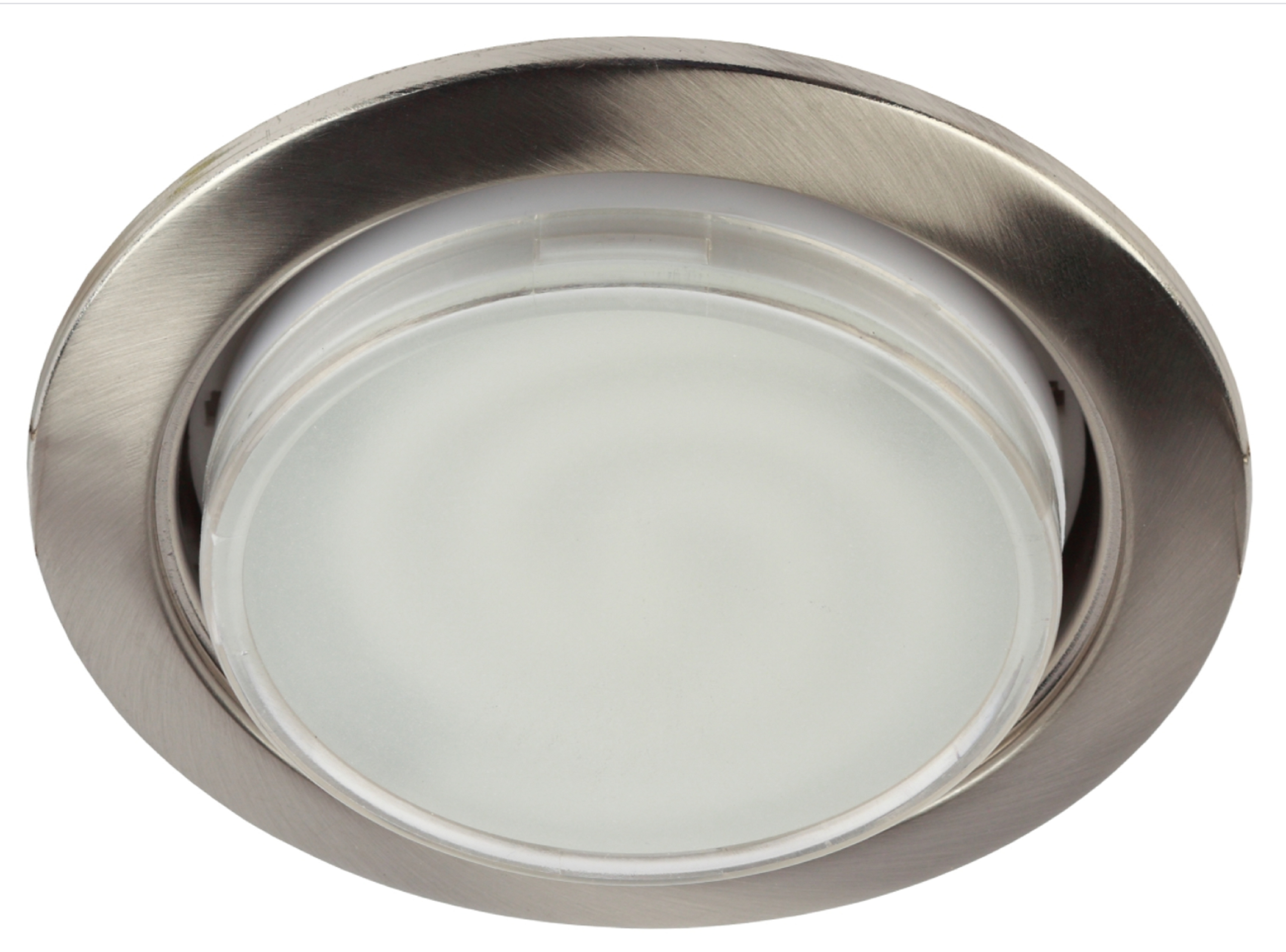 Светильник встраиваемый KL35 SN /1 (к) под лампу Gx53 220V 13W сатин никель (80/1680)