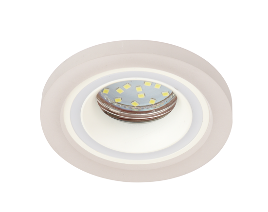 Светильник встраиваемый декоративный DK90 WH MR16/GU5.3 белый