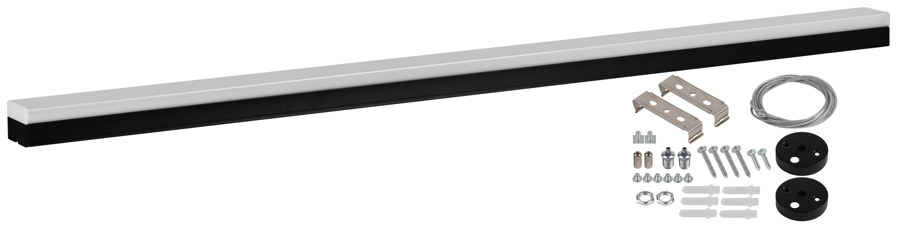 Светильник светодиодный линейный SML-12-WB-65K-B60 60Вт 6500K 5400Лм 70х1488х55 черный подвесной