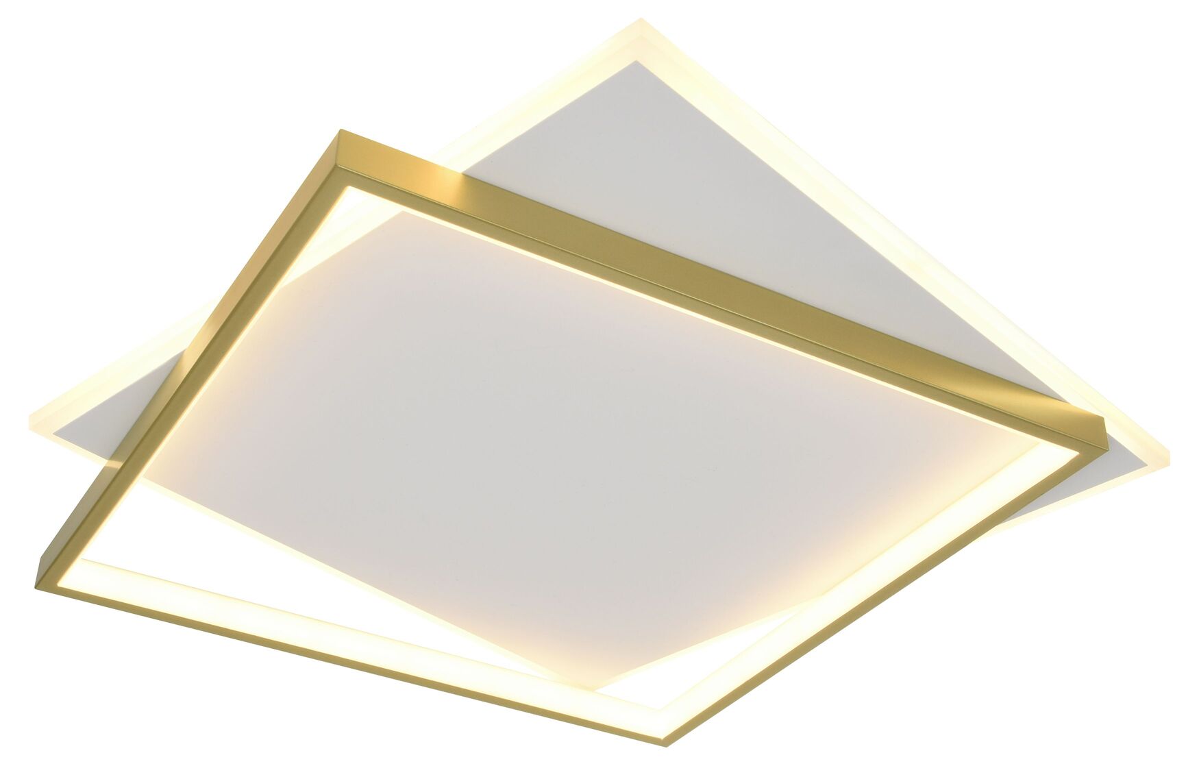 Светильник светодиодный потолочный ДПБ-82Вт 3 720Лм Модерн с ДУ Lima CLL-1-82-RC WH +GD