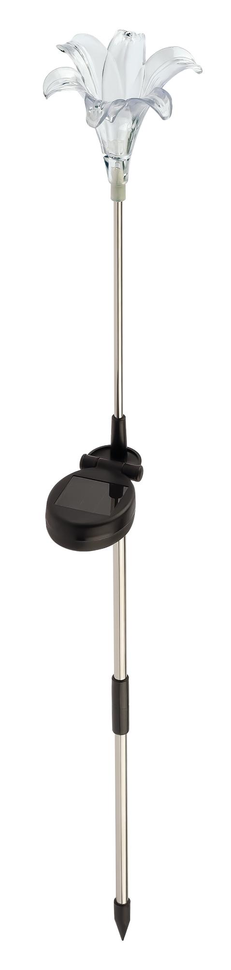 Светильник уличный Лилия на солнечных батареях садовый 75 см ERASF22-19