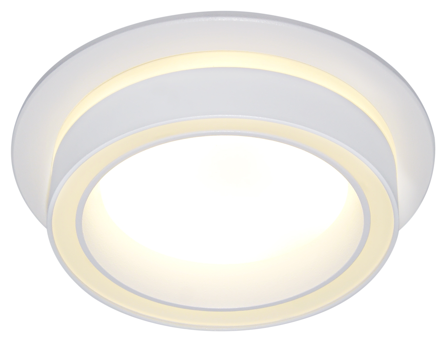 Светильник встраиваемый DK116 WH под лампу GX53 белый