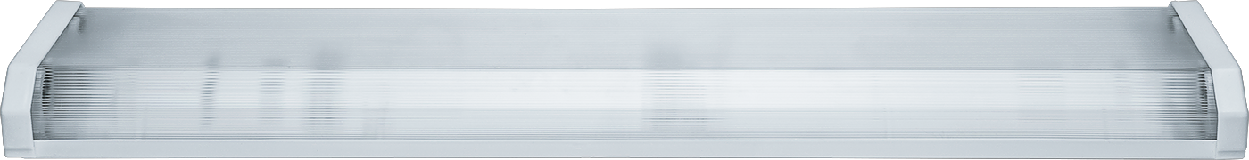 Светильник DPO 2хT8 G13 с рассеивателем IP40 под 2 светодиодные лампы T8 2*G13 LED 12