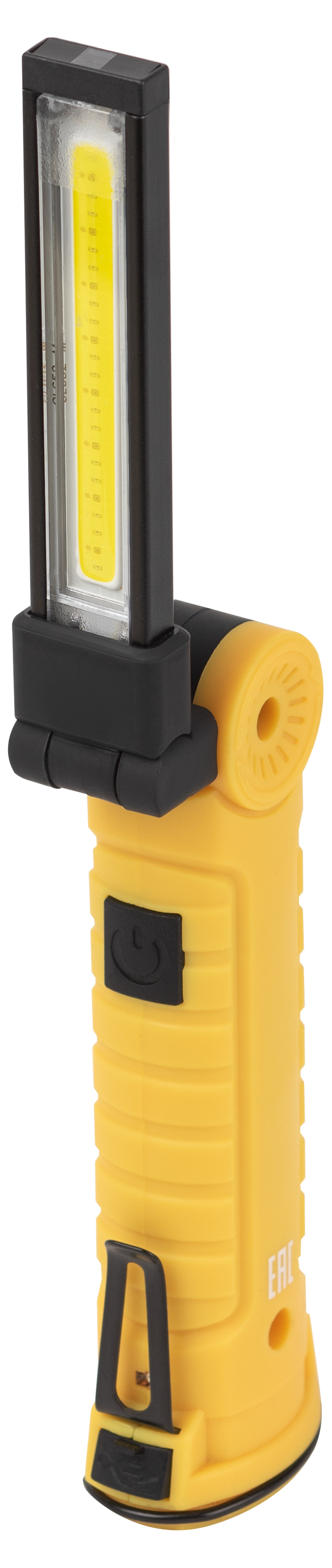 Фонарь светодиодный Рабочие Практик AA-901 многофункциональный СОВ+LED 3Вт магнит, крючок, клипса