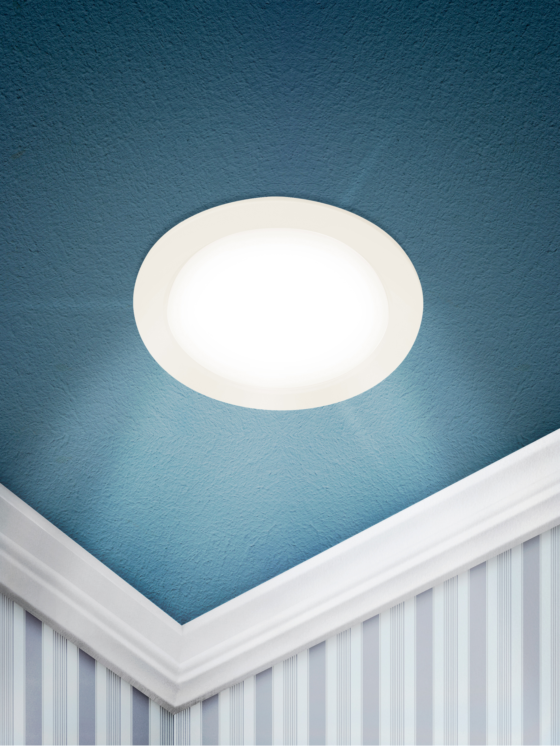 Светильник светодиодный встраиваемый LED 17-24-4K круглый 24Вт 4000К