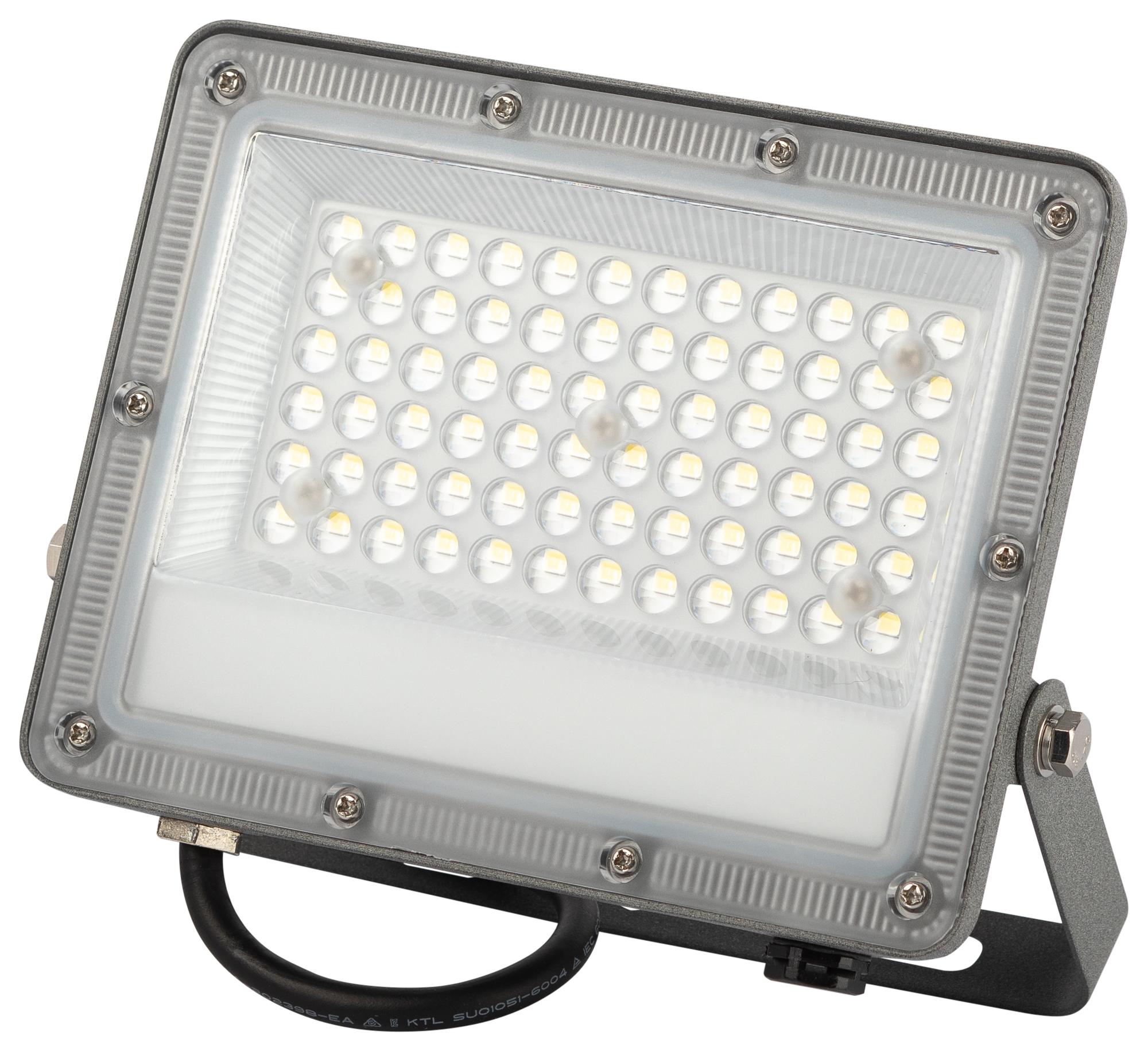 Прожектор светодиодный ДО-50 Вт 5000 Лм 6500K IP65 90 градусов LPR-063-0-65K-050 PRO