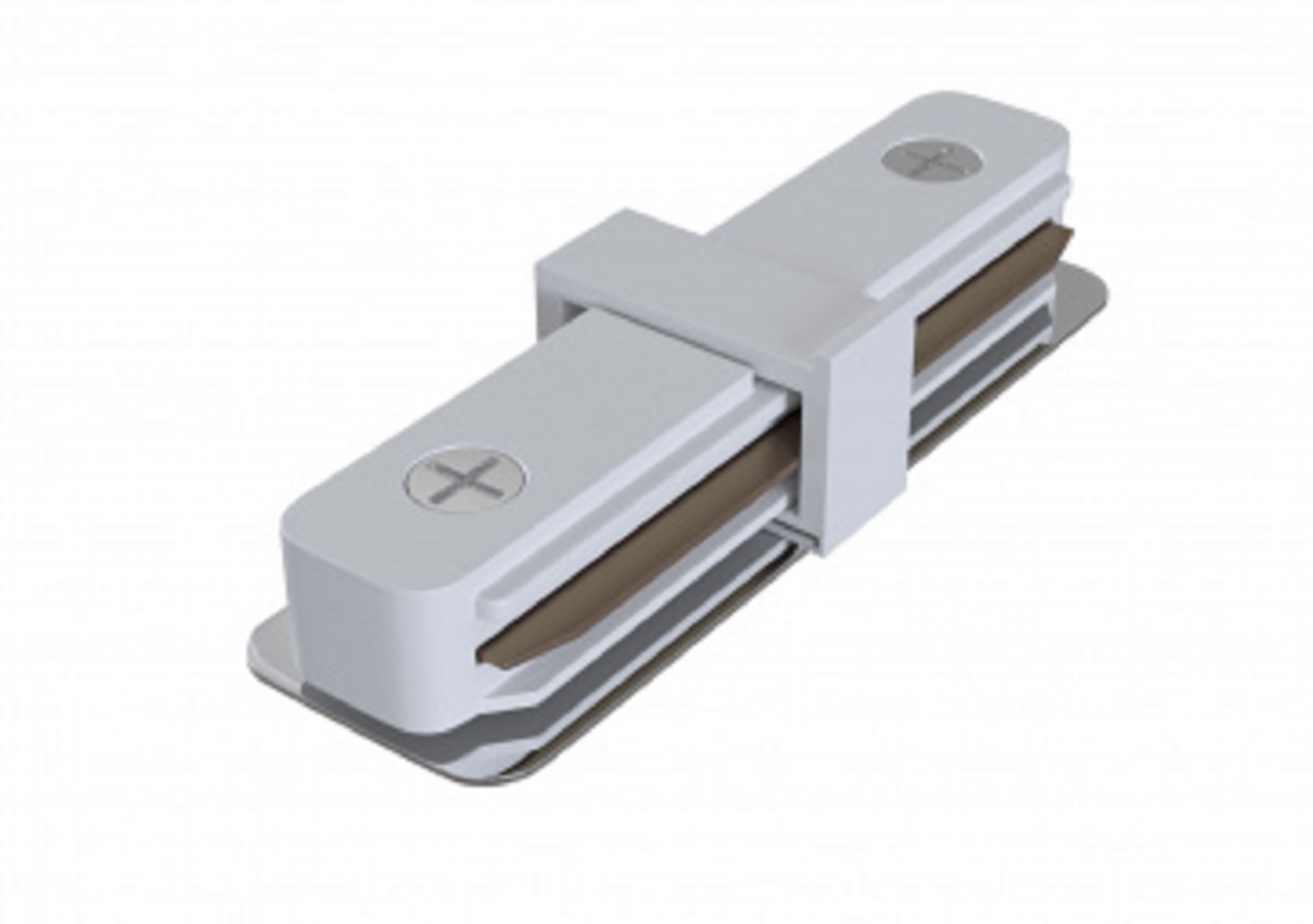 Коннектор TR-1PA-IC-WH прямой для однофазного шинопровода белый