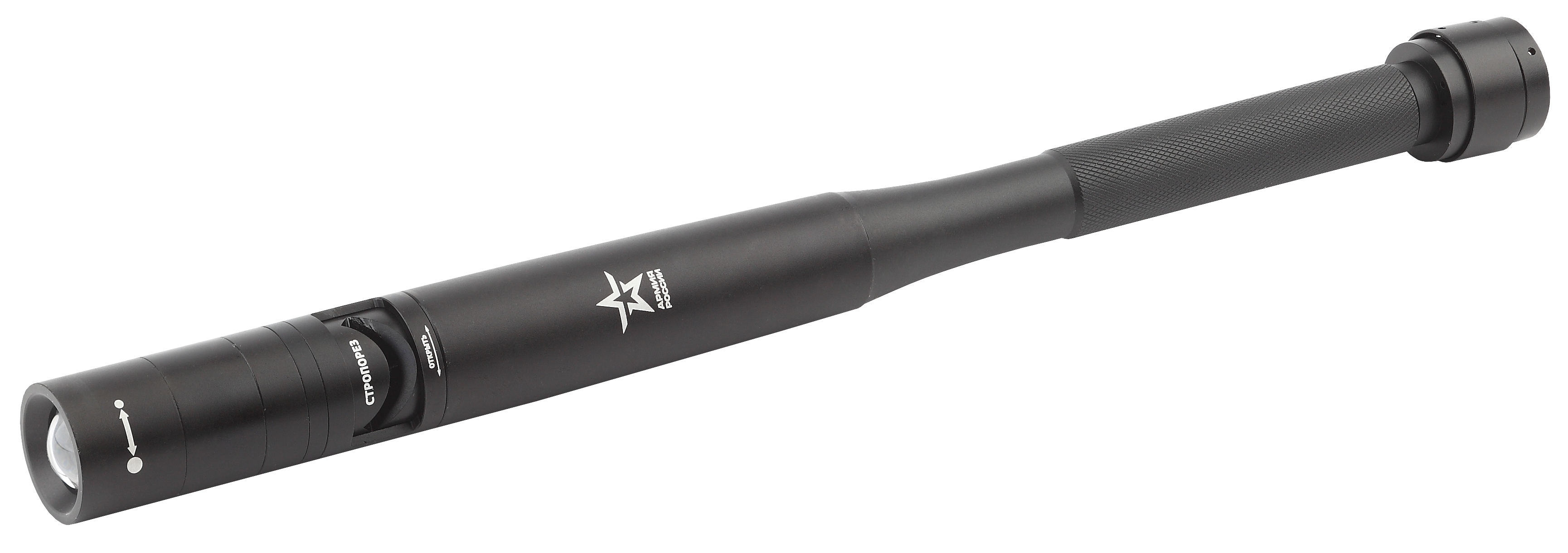 Фонарик 'бита' на батарейках 4хАА, стропорез, автомобильный молоток