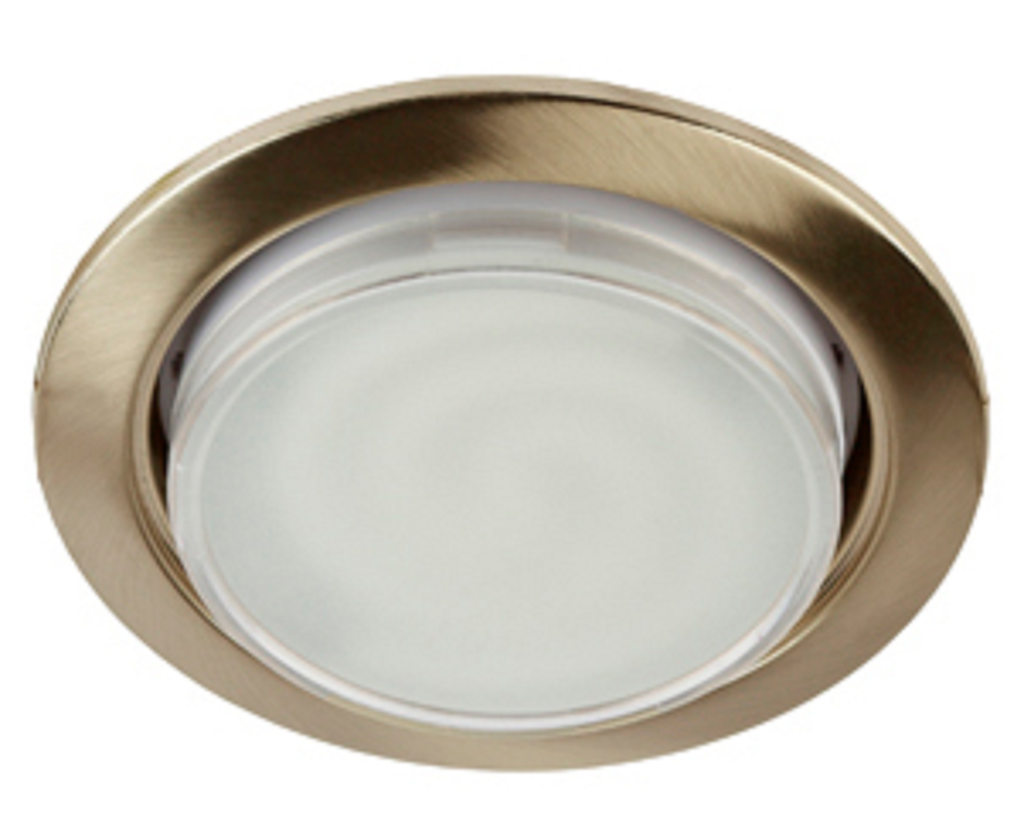 Светильник встраиваемый KL35 SB /1 (к) под лампу Gx53 220V 13W бронза (80/1680)