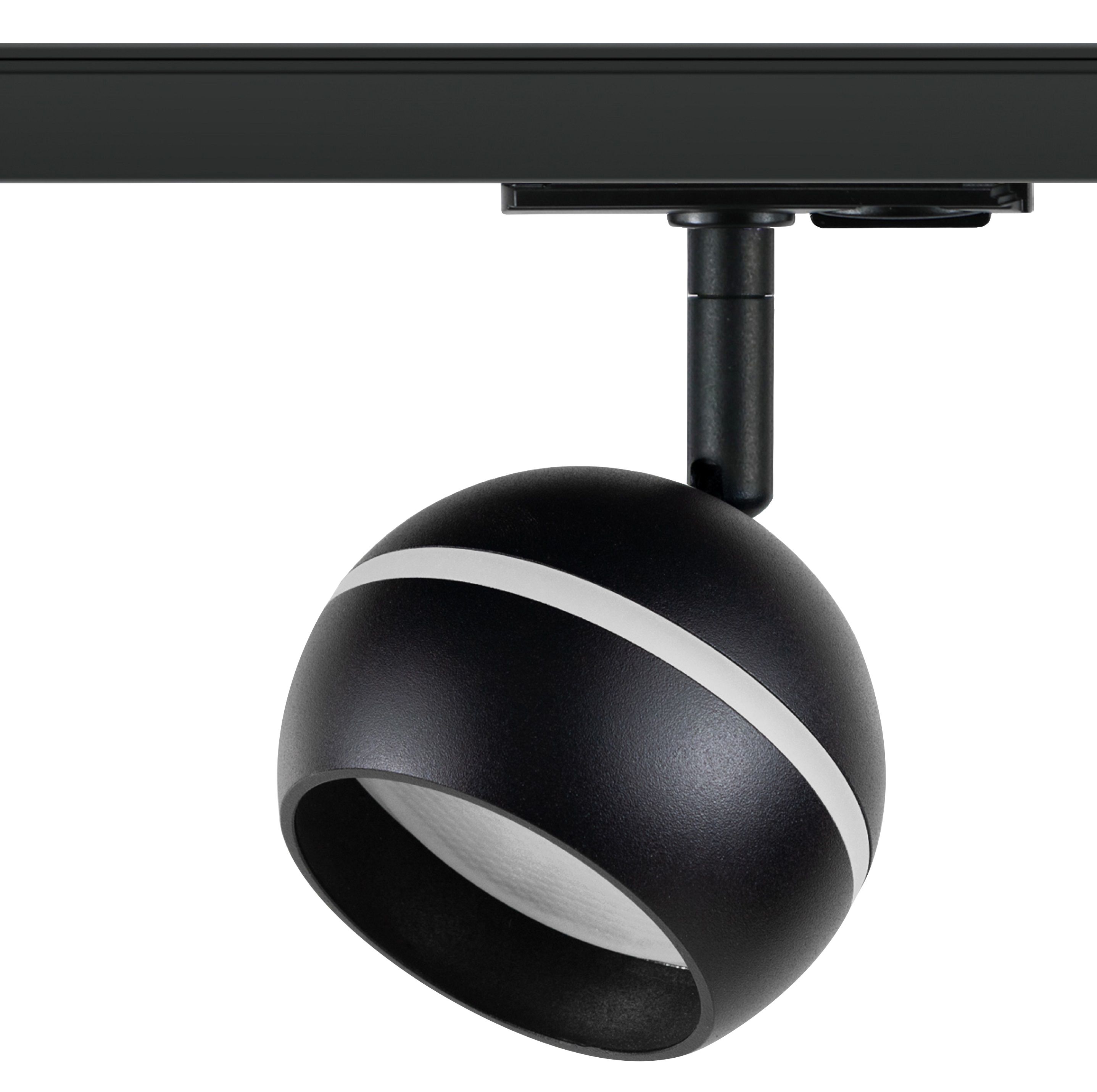 Светильник трековый TR47 - GX53 BK однофазный под лампу GX53 черный под лампу GX53, лампа в комплект не входит