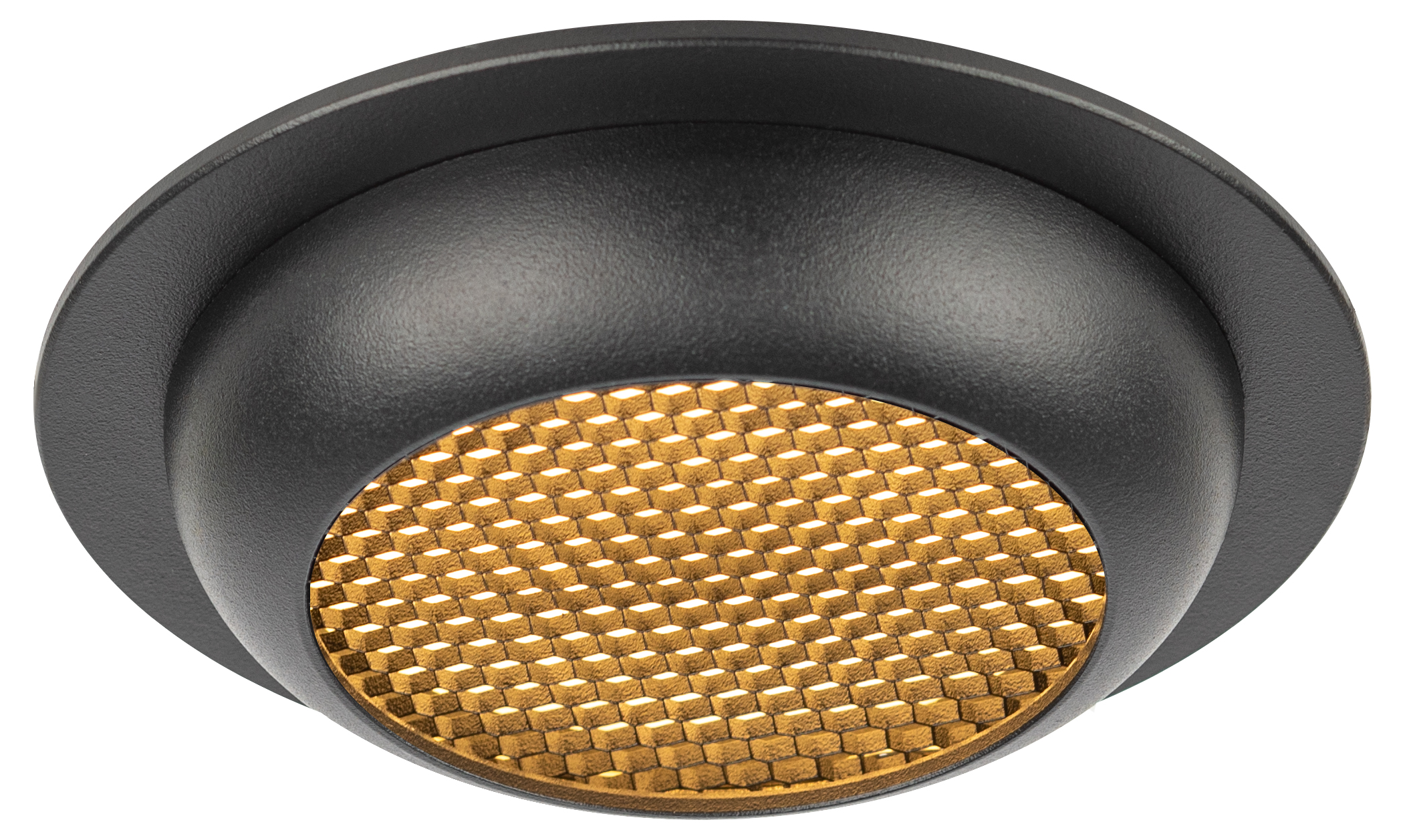 Светильник встраиваемый под лампу GX53 KL111 BK черный матовый