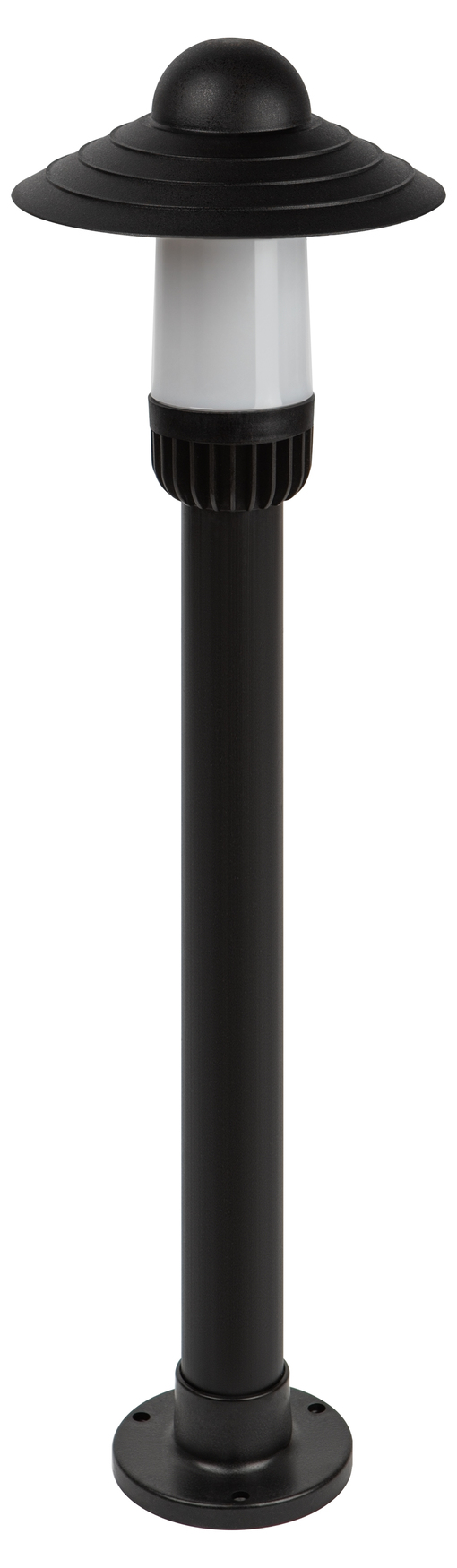 Светильник садово-парковый НТУ 01-60-009 Поллар напольный черный IP54 Е27 max60Вт h860мм