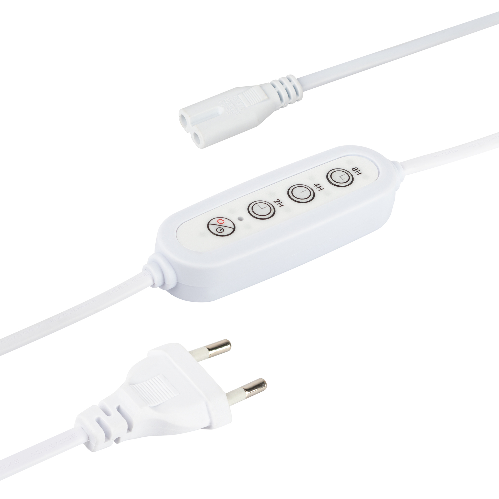 Таймер для светильника с проводом 1,5 м FITO-LINETIME 2 pin 2/4/8 H