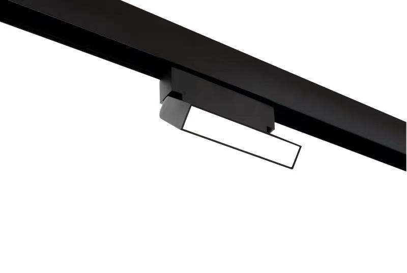 Светильник трековый магнитный TRM20-2-12-6W3K-B для системы NOVA 48V 6Вт 3000К заливающий свет черный