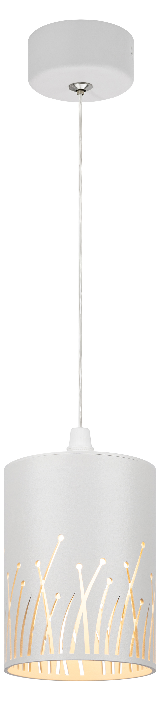 Светильник подвесной потолочный PL30 WH цоколь GX53 цилиндр белый