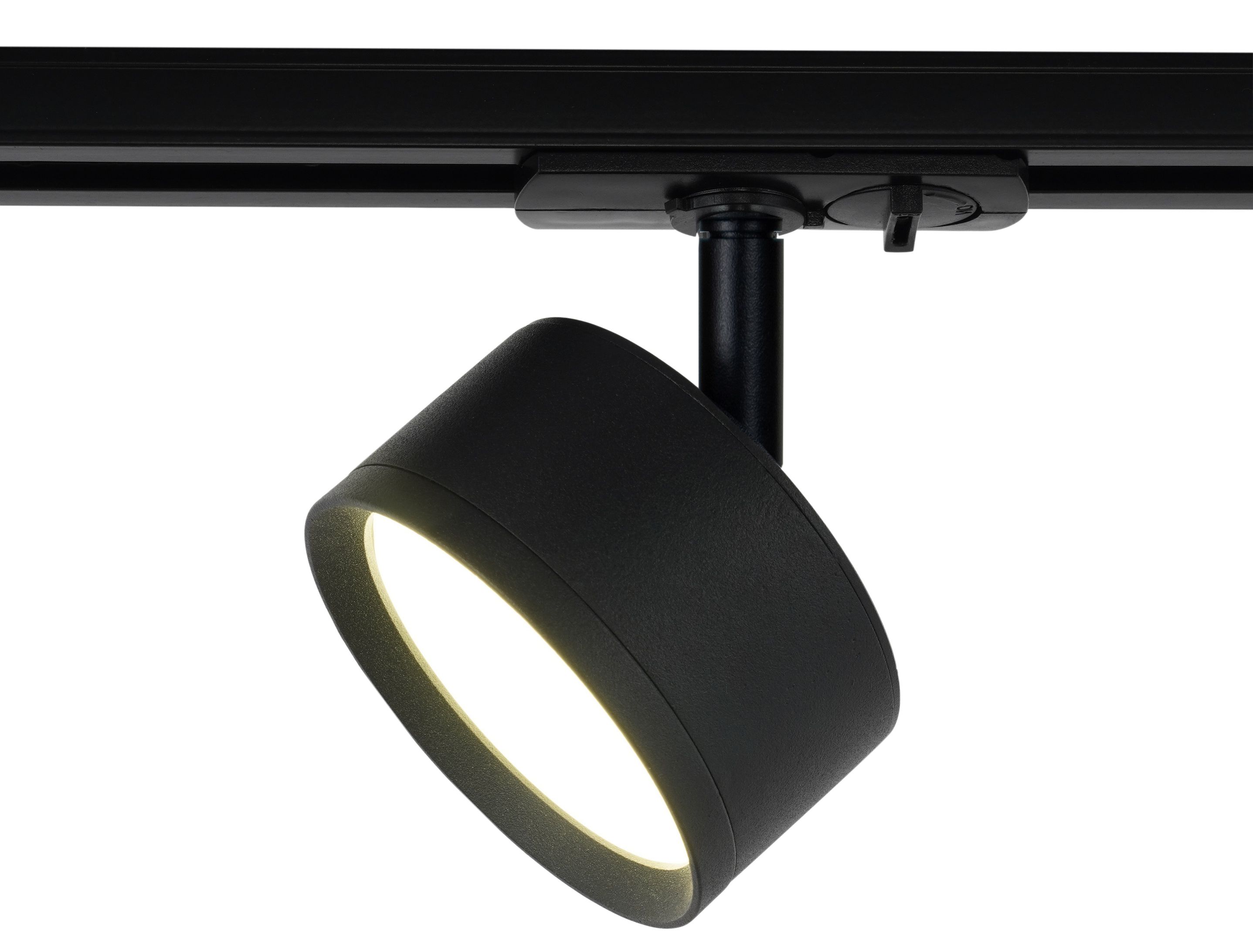 Светильник трековый TR48 - GX53 BK однофазный под лампу GX53 матовый черный под лампу GX53, лампа в комплект не входит
