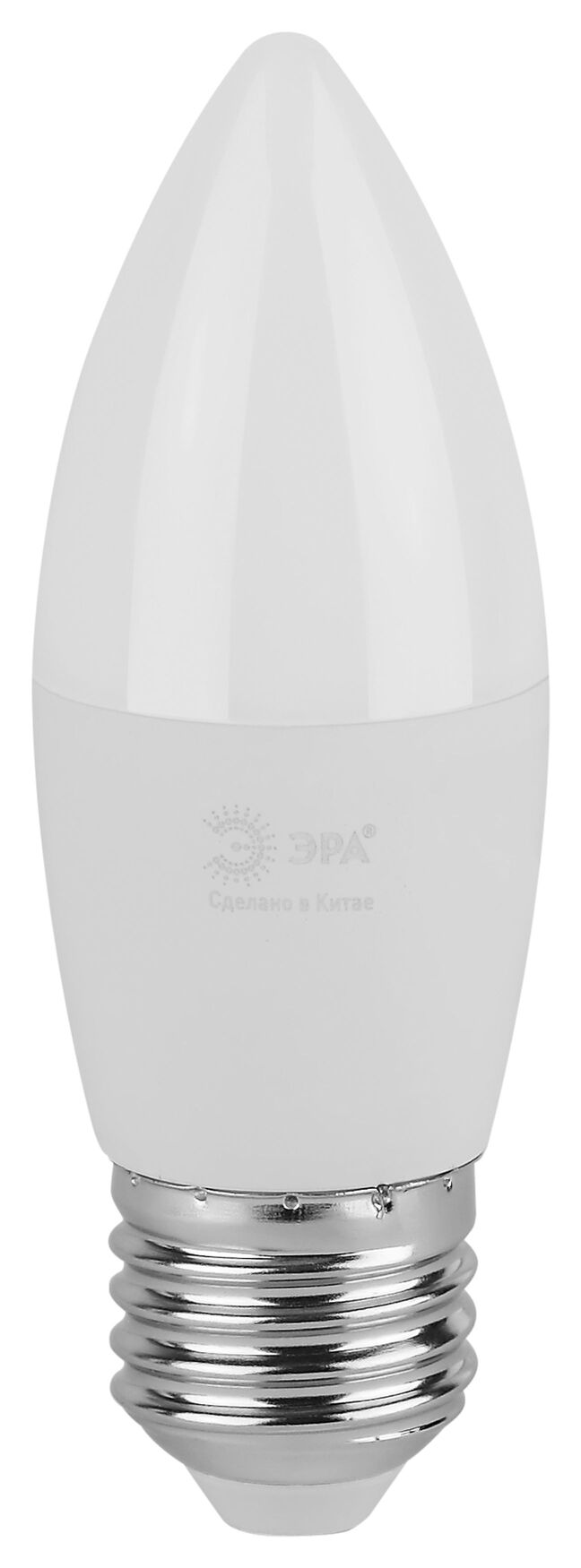 Лампа светодиодная LED 10 Вт 1000Лм 3000К свеча теплый E27 220-240В LED B35-10W-830-E27 Green Line