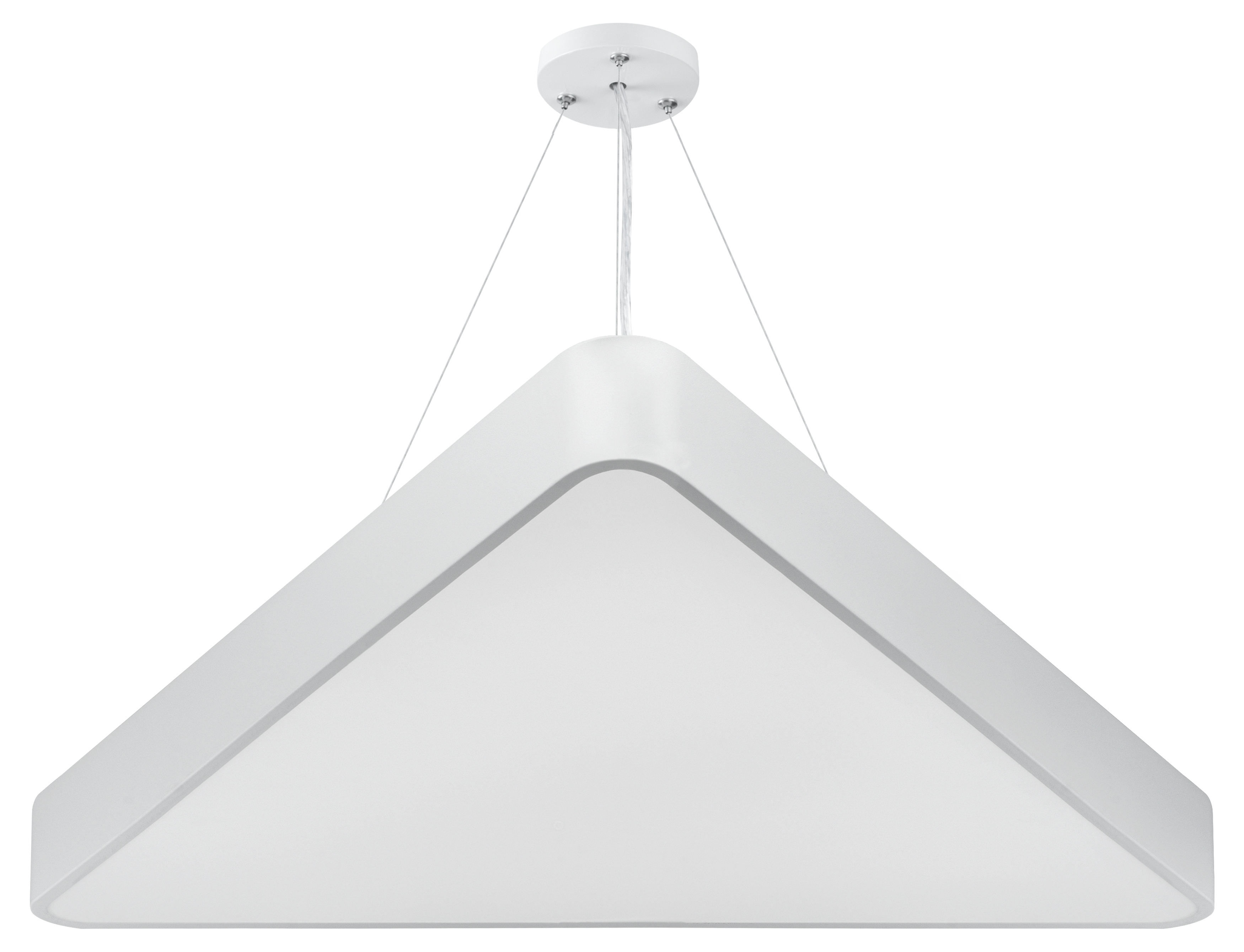 Светильник подвесной светодиодный 30Вт 3000Лм 4000К IP40 600х80 белый Geometria Delta SPO-151-W-40K-030 драйвер внутри