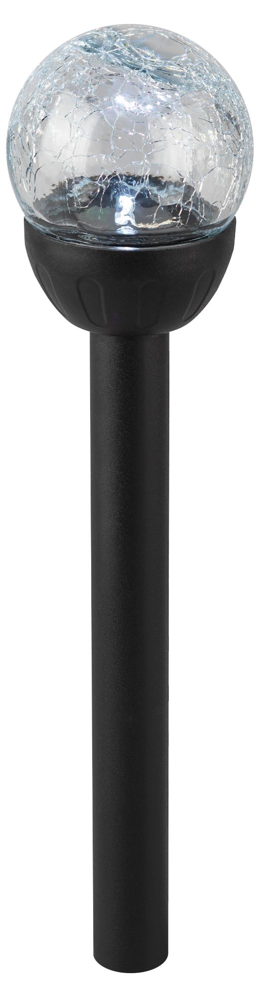 Светильник уличный Капля на солнечной батарее холодный белый высота 33 см 1 LED ERASF23-15