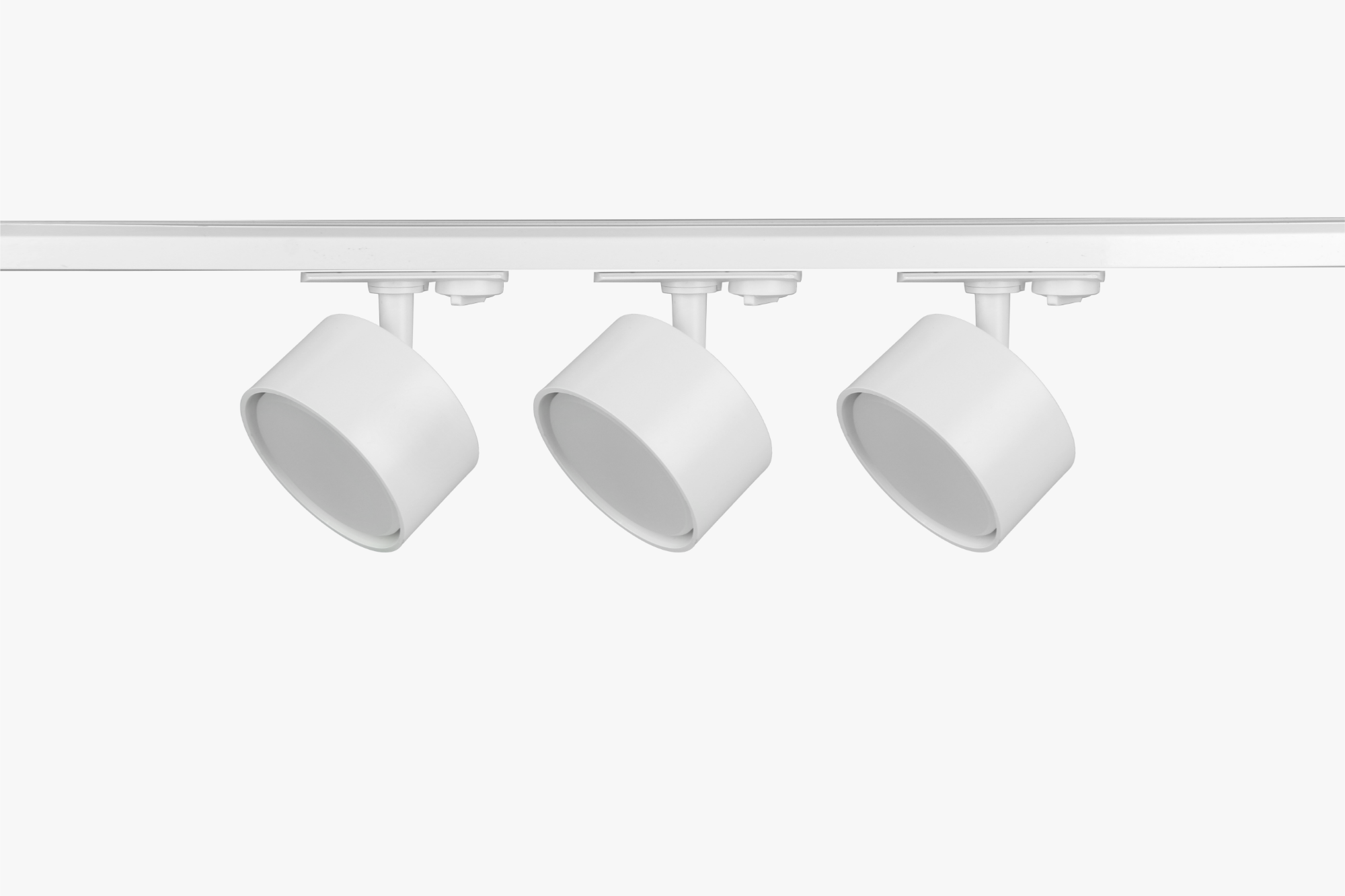 Светильник трековый однофазный набор из 3х шт. под лампу GX53, шинопровод 80 см. Белый TR71-SET3-GX53-WH