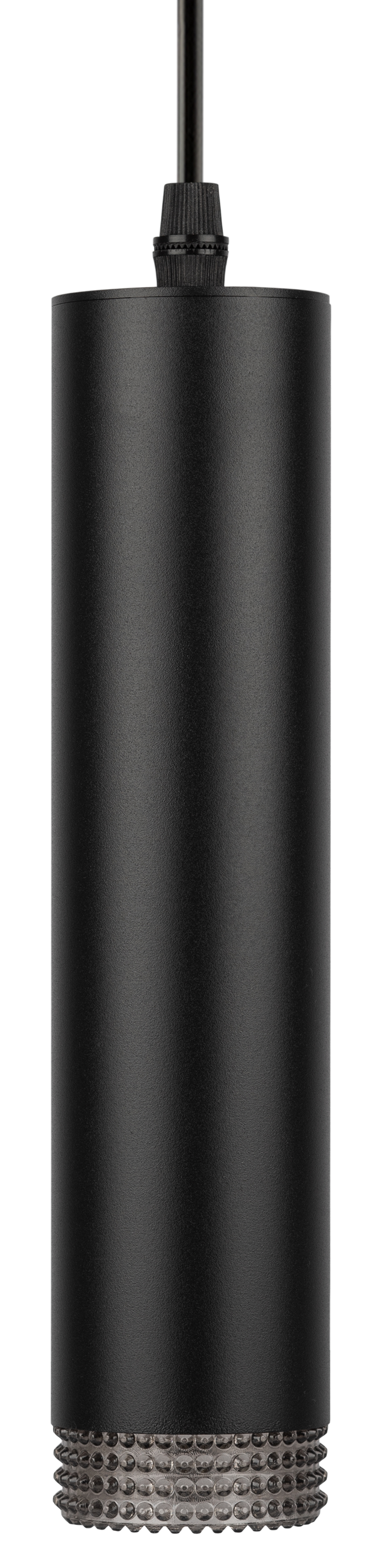 Светильник подвесной (подвес) PL18 BK/GR MR16 GU10 потолочный цилиндр черный, серый