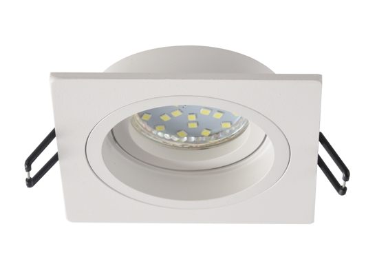 Светильник встраиваемый алюминиевый KL85 WH MR16/GU5.3 белый