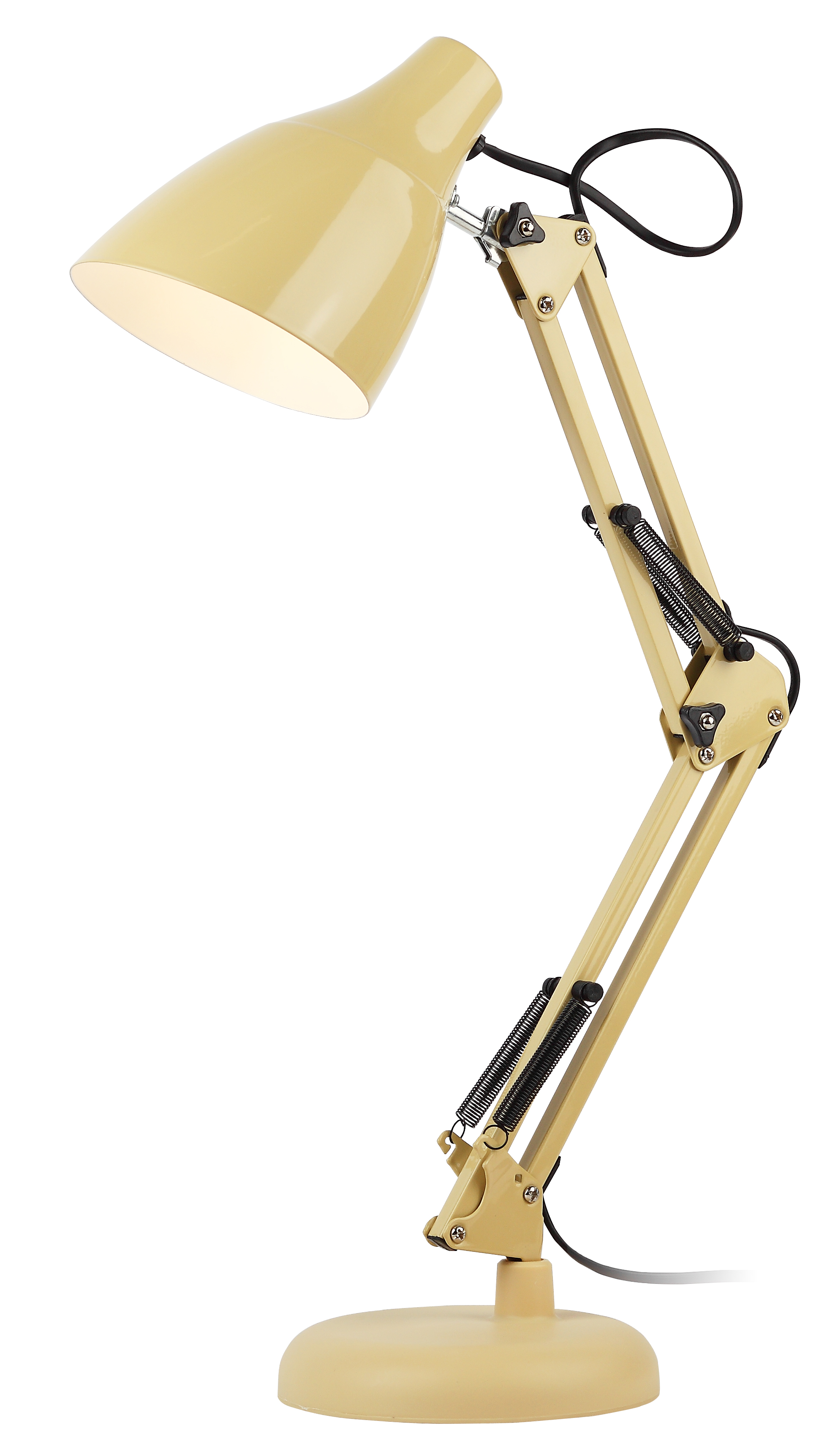 Светильник настольный N-123-Е27-40W-BG бежевый (12/96)