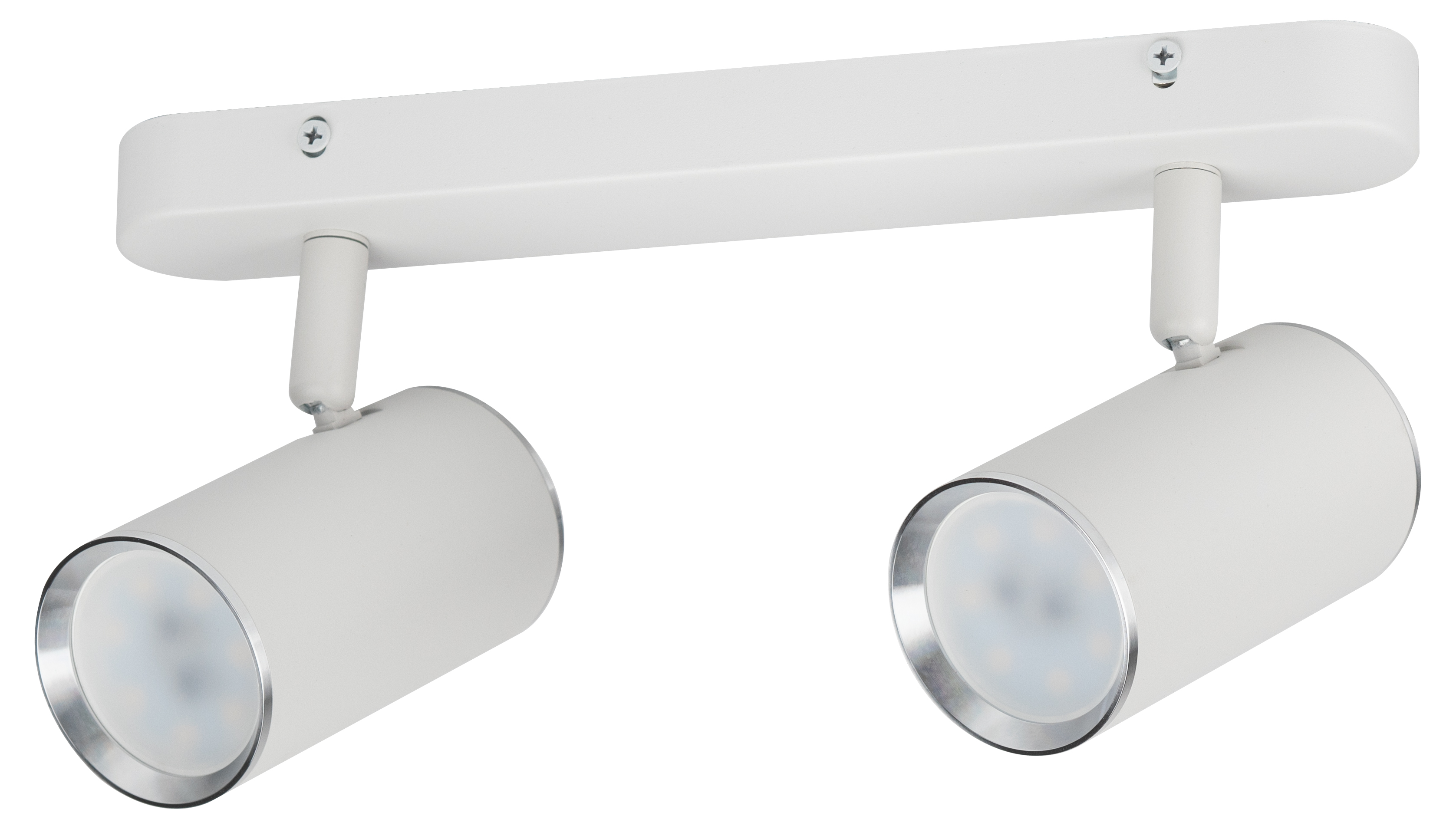 Светильник настенно-потолочный спот OL35-2 WH MR16 GU10 IP20 белый хром