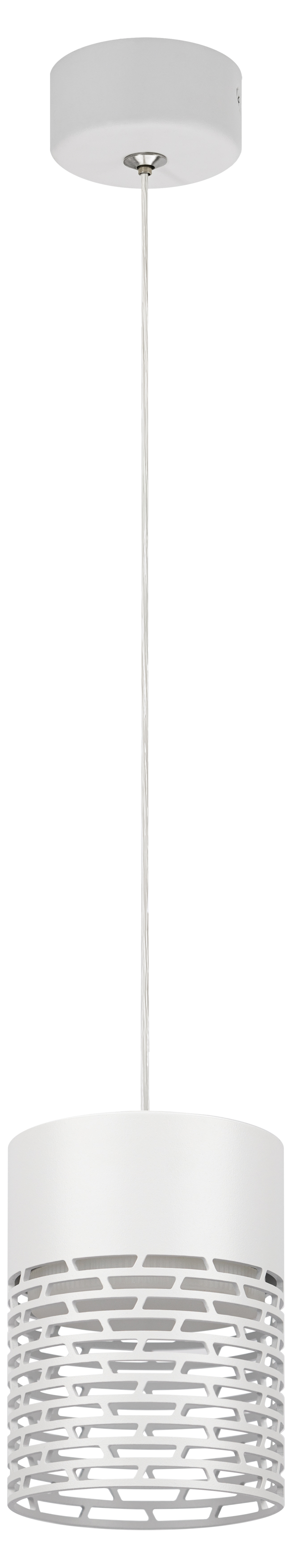 Светильник подвесной (подвес) PL29 WH цоколь GX53 потолочный цилиндр белый