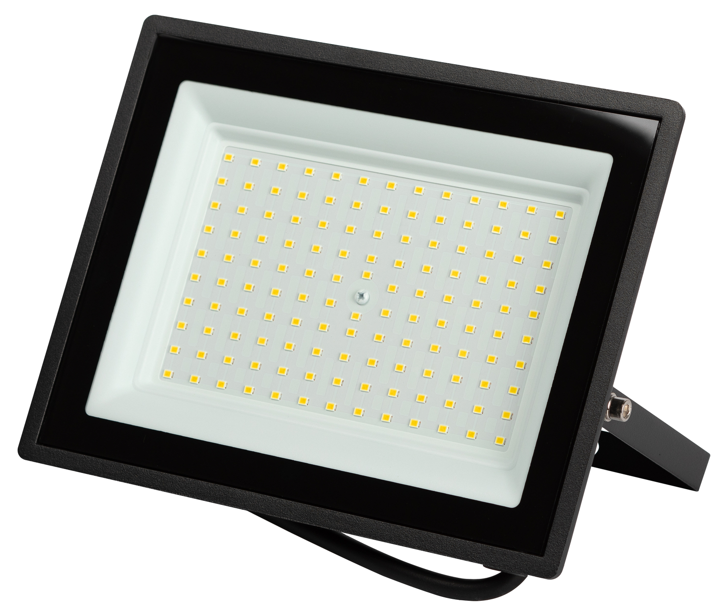 Прожектор светодиодный ДО-100 Вт 4000К 8000 Лм IP65 черный 100w нейтральный 200-240В LPR-023-0-40K-100