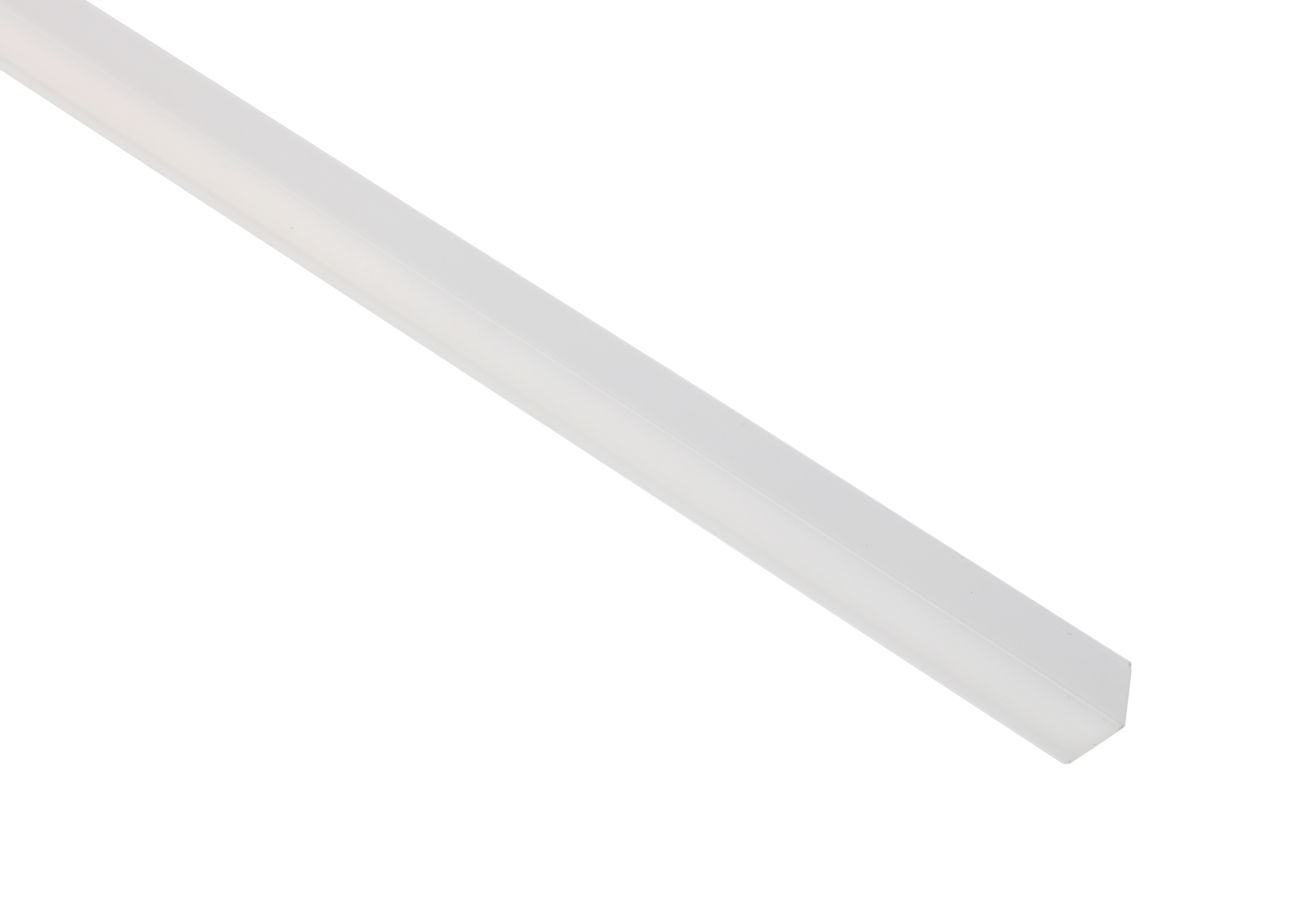 Экран для профиля САВ280 матовый квадратный, 2 м (500/8000)