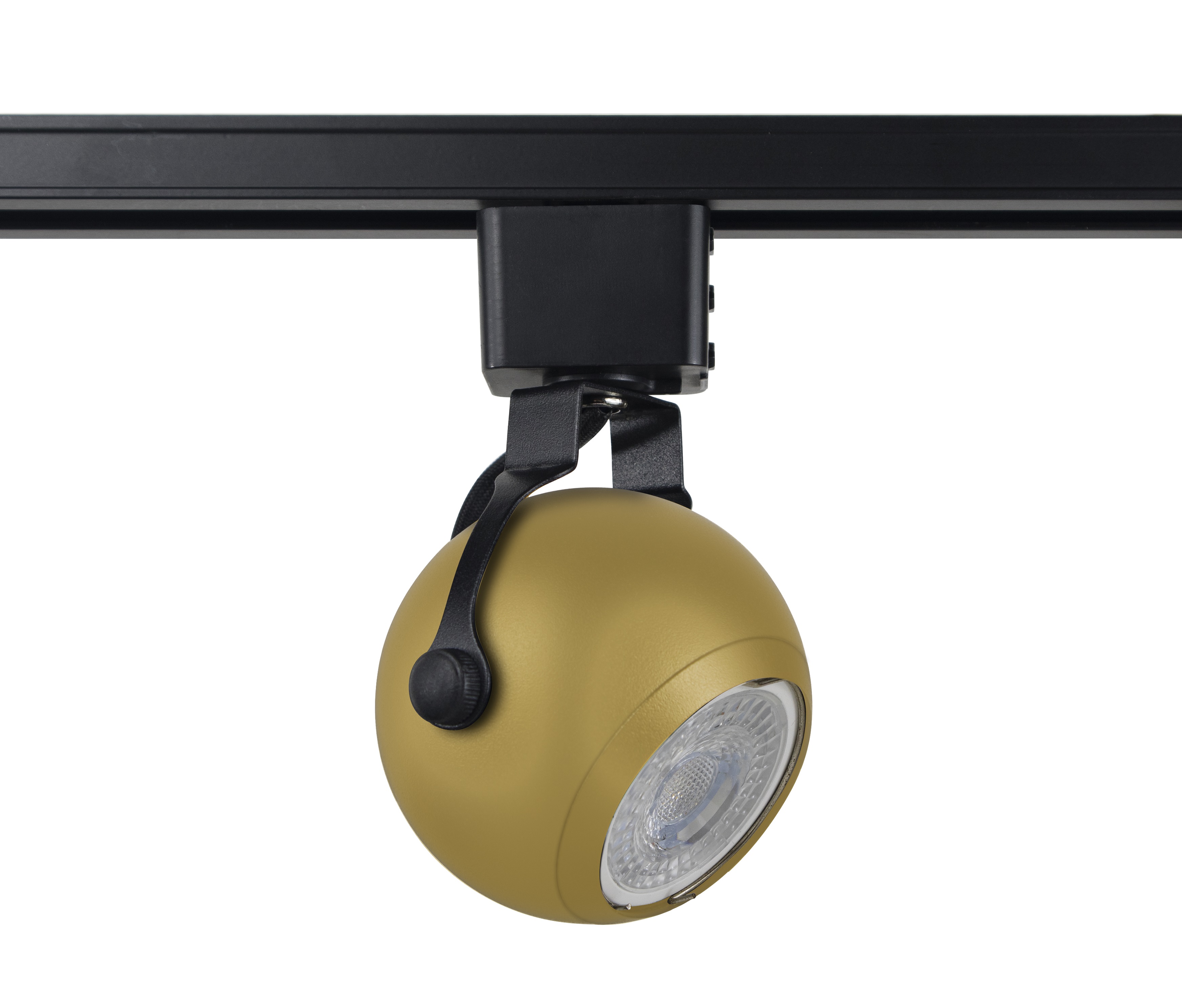 Светильник трековый однофазный TR35-GU10 MG MR16 матовое золото под лампу