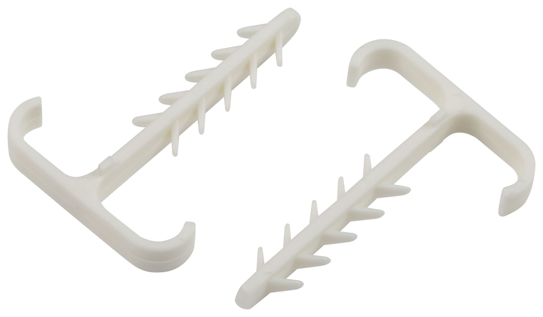 Дюбель-хомут Т-образный 6-12мм белый (10 штук) NO-225-225