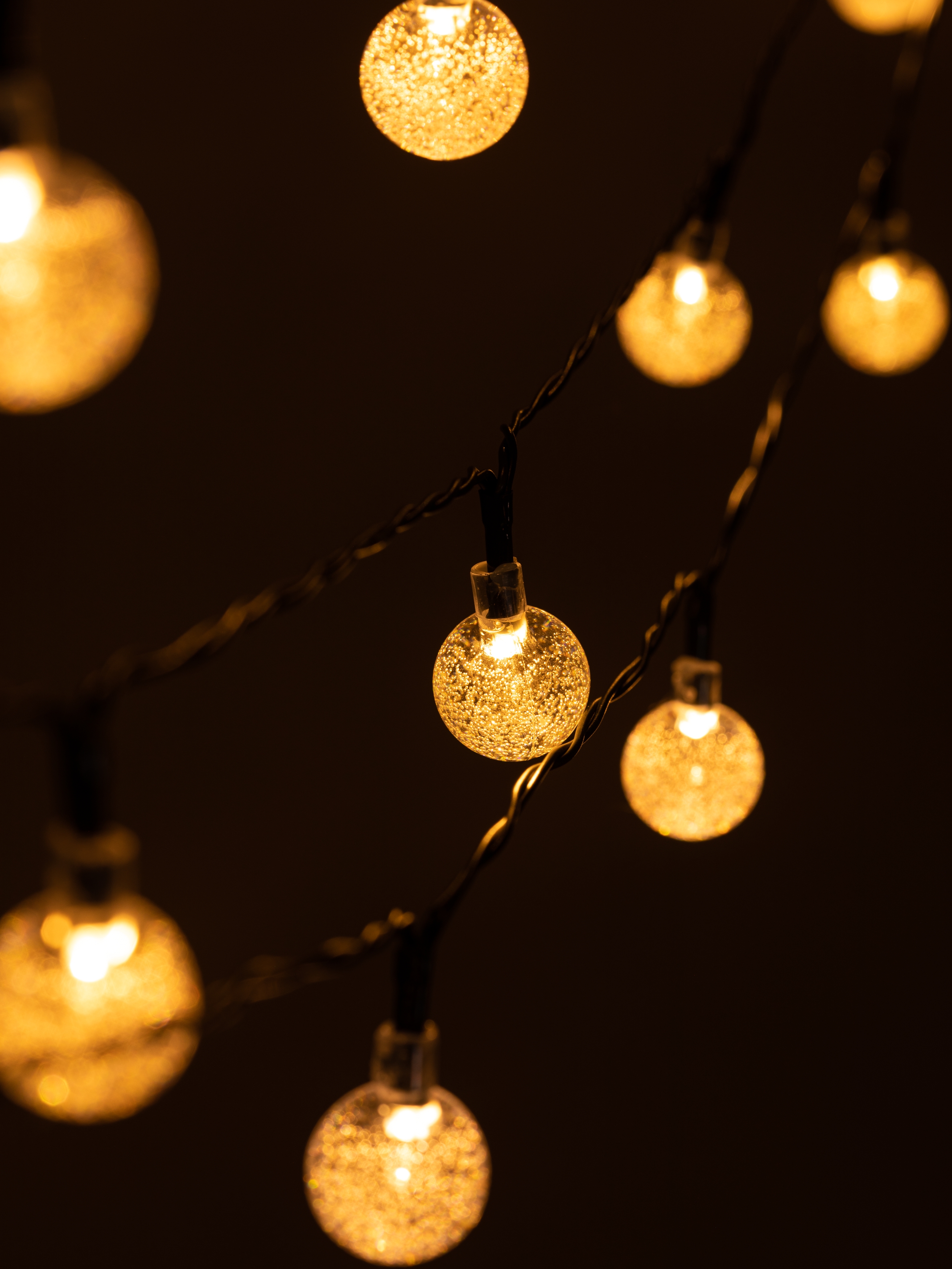 Гирлянда садовая Атмосфера на солнечной батарее 7,8 м длина рабочей части 5,8 метров 2 режима 30 LED ERASF23-20