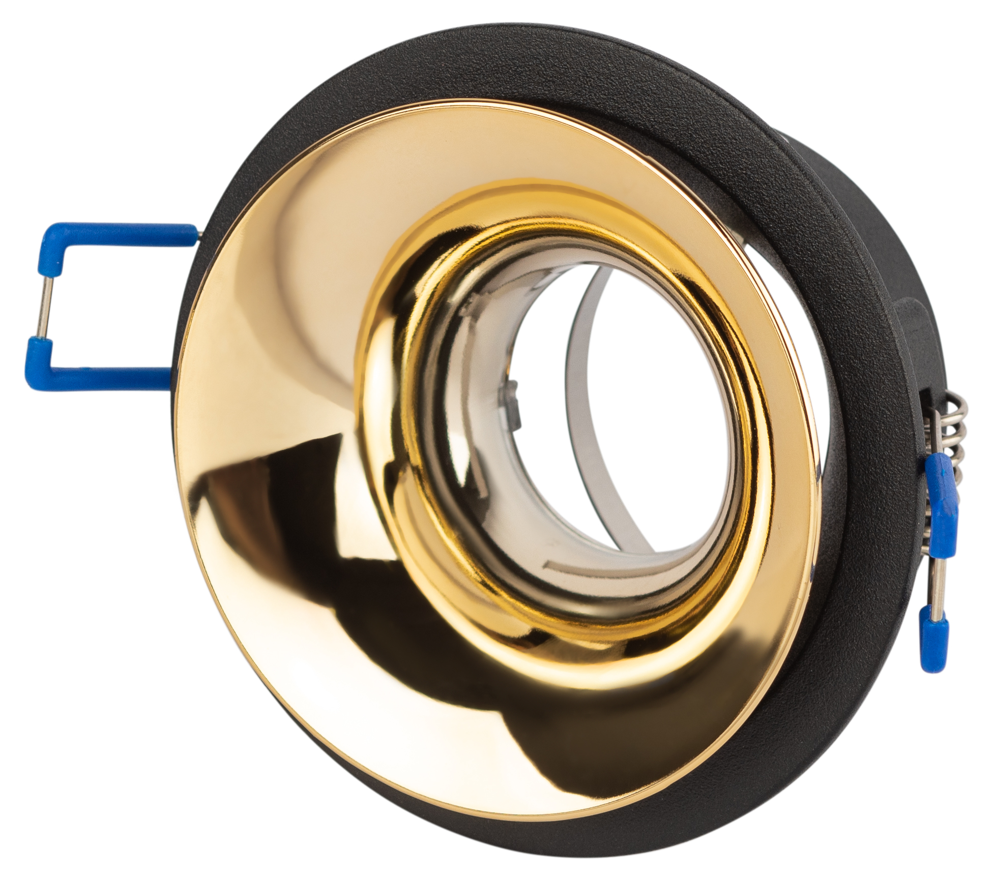 Светильник встраиваемый декоративный KL103 BK/GD MR16 GU5.3 черный золото