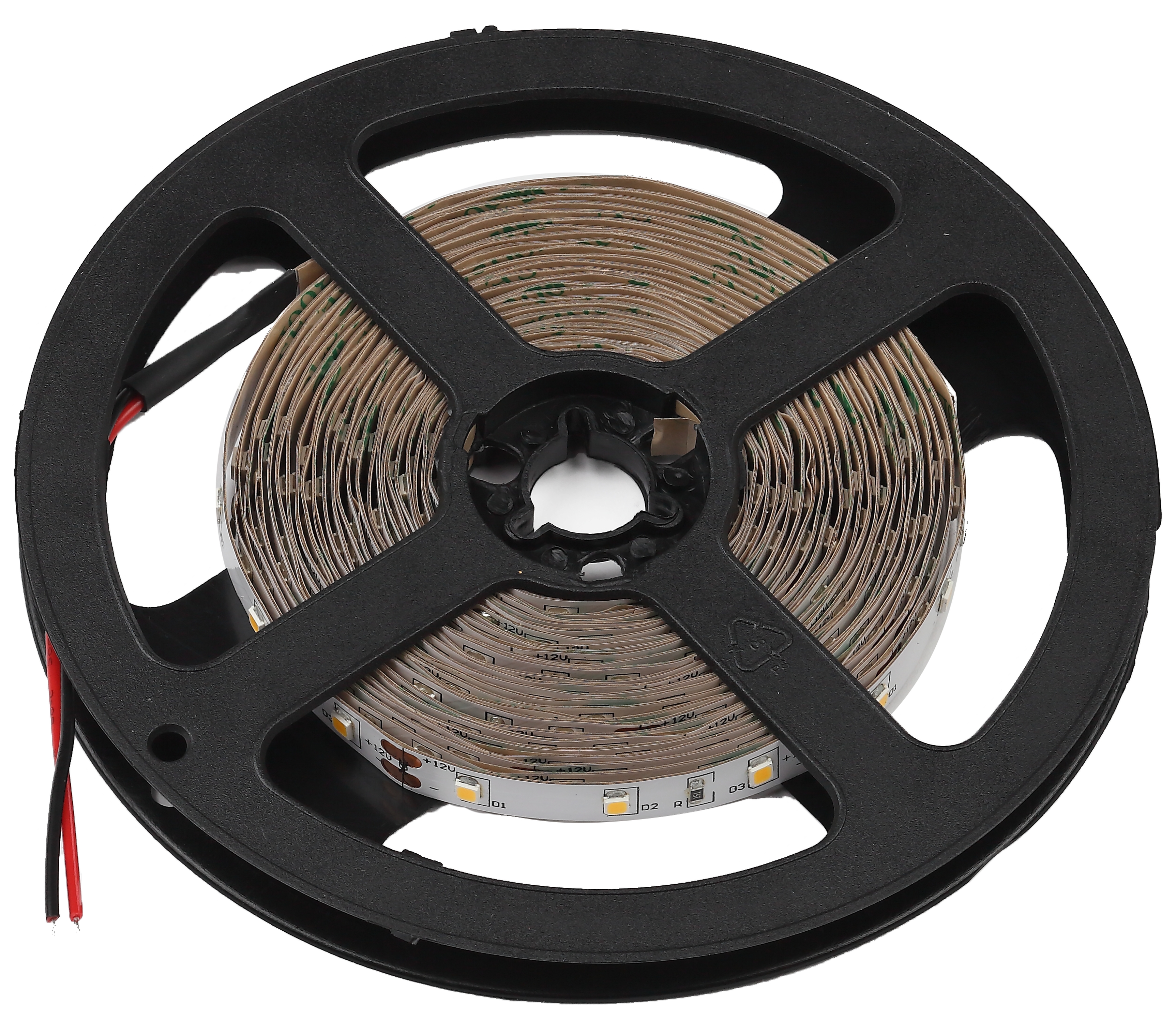 Лента светодиодная 4,8Вт/м 12В 2700К IP20 60LED/м KU-2835AD-60D-WW