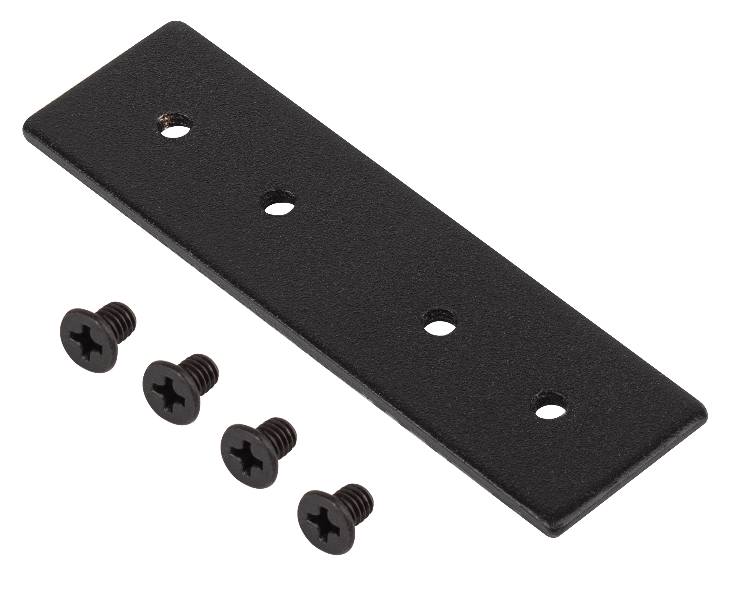 Коннектор TRM-S20-C прямой для накладного магнитного шинопровода NOVA TRM-S20 черный