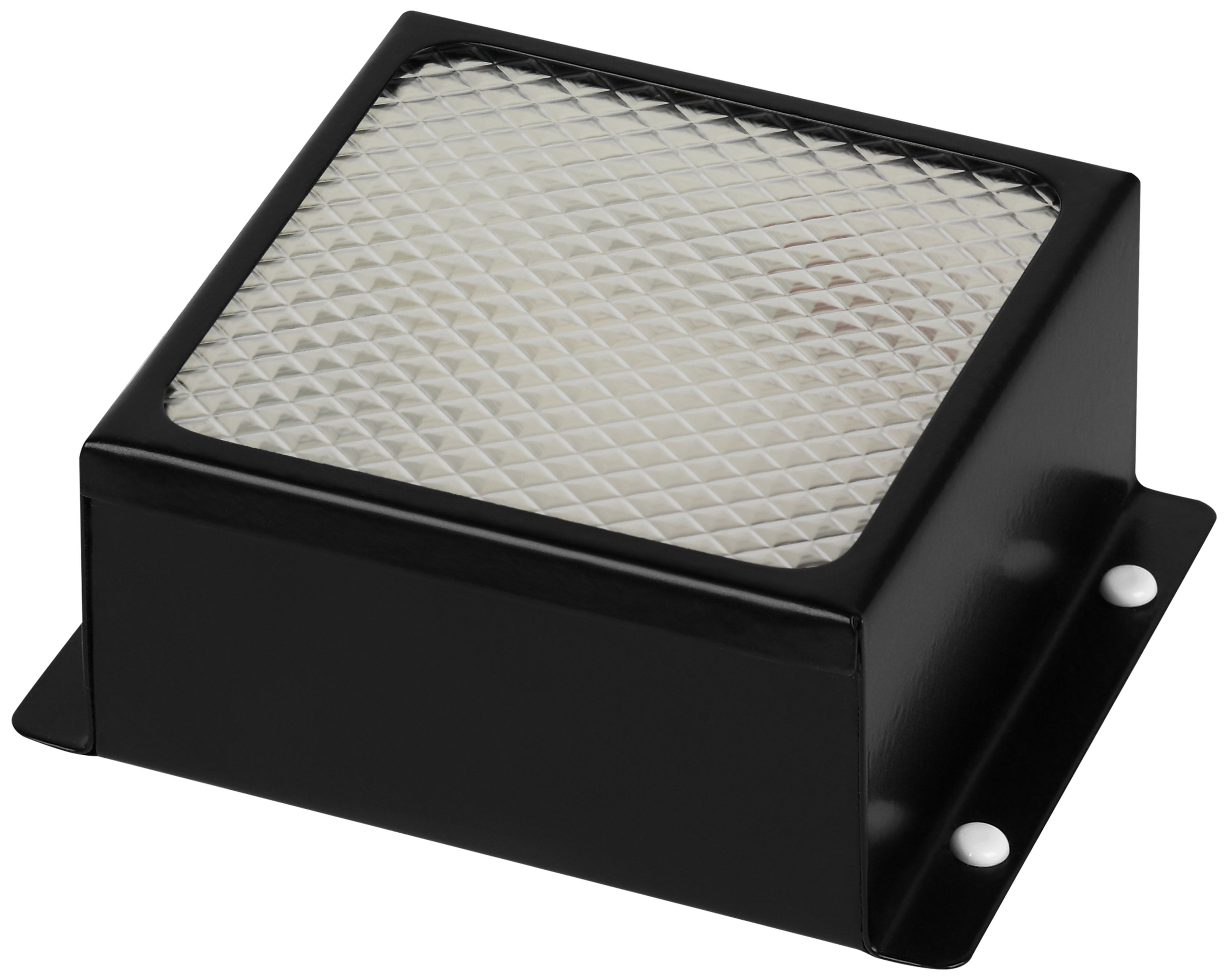 Светильник светодиодный ДВО-6Вт 520Лм 4000K IP20 ГРИЛЬЯТО Домино 100х100 черный Призма DVO21-06-P-4K80-5-B