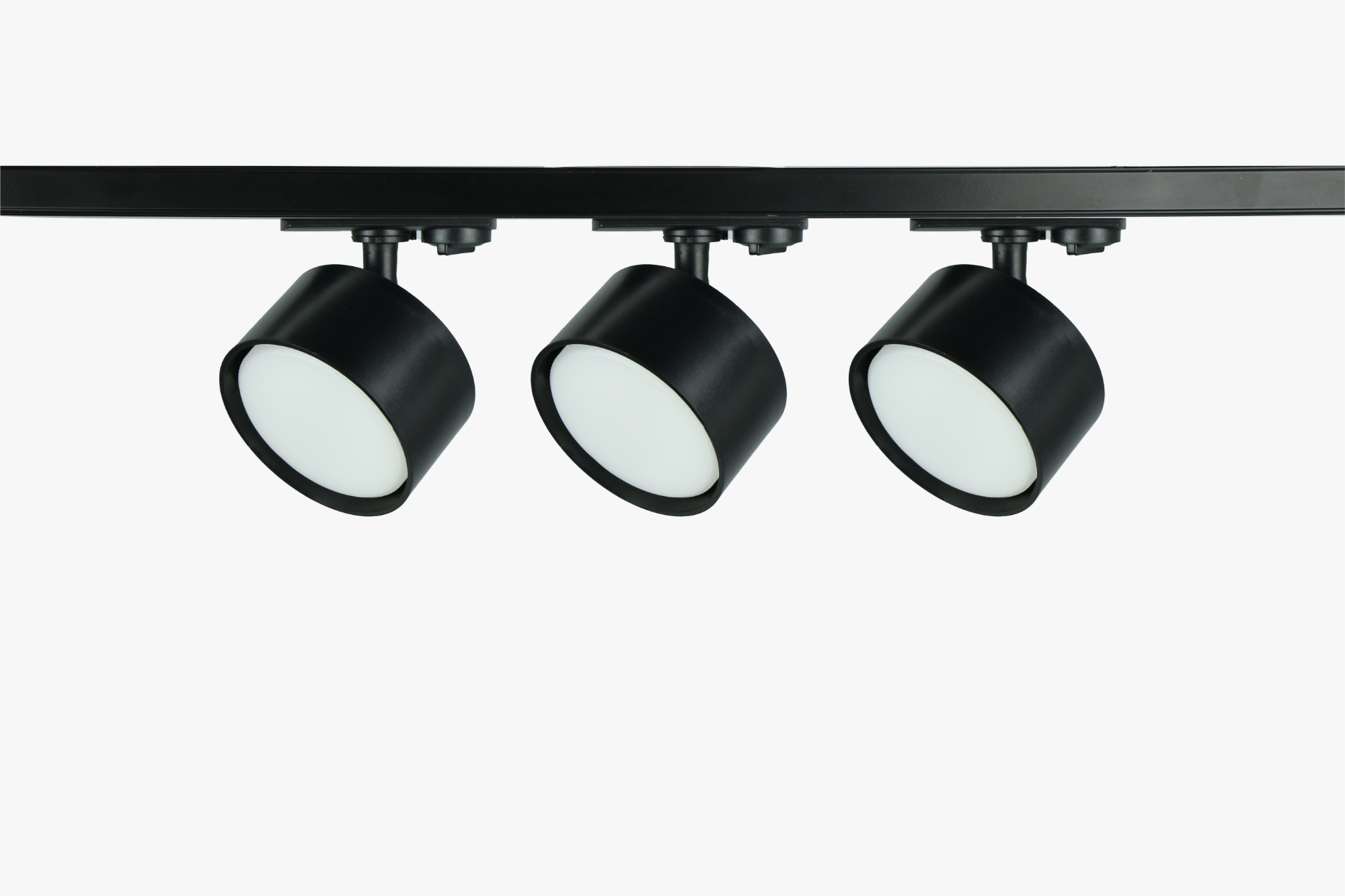 Светильник трековый однофазный набор из 3х шт. под лампу GX53, шинопровод 80 см. Черный TR71-SET3-GX53-BK