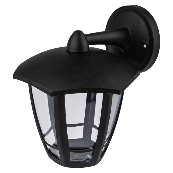 Светильник светодиодный ДБУ 8Вт 3000K IP44 07-8-006 Дели 3 черный 6 гранный