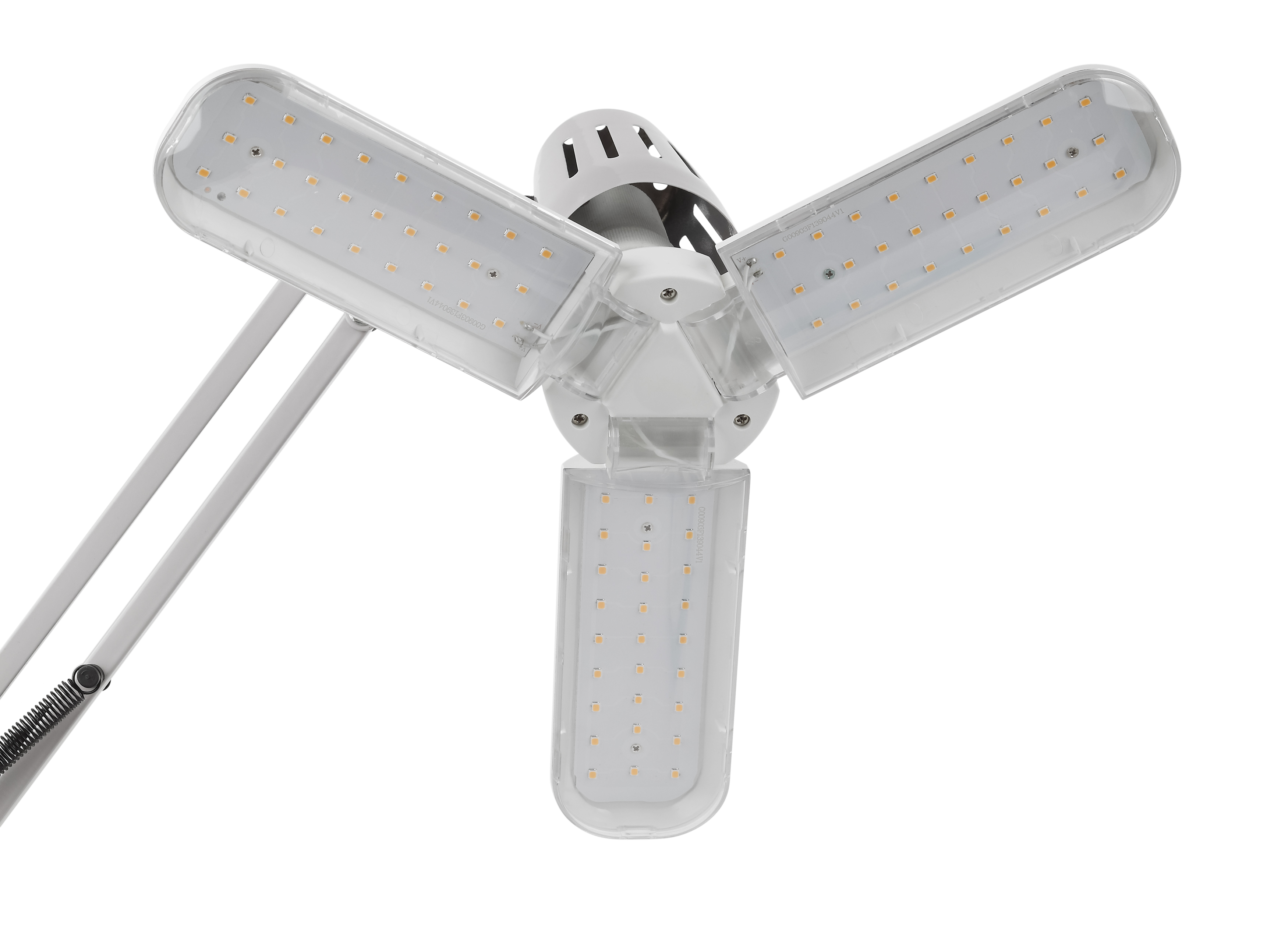 Фитолампа для растений светодиодная FITO-24W-Ra90-E27-FOLD 3-х лепестковая полного спектра 24 Вт Е27