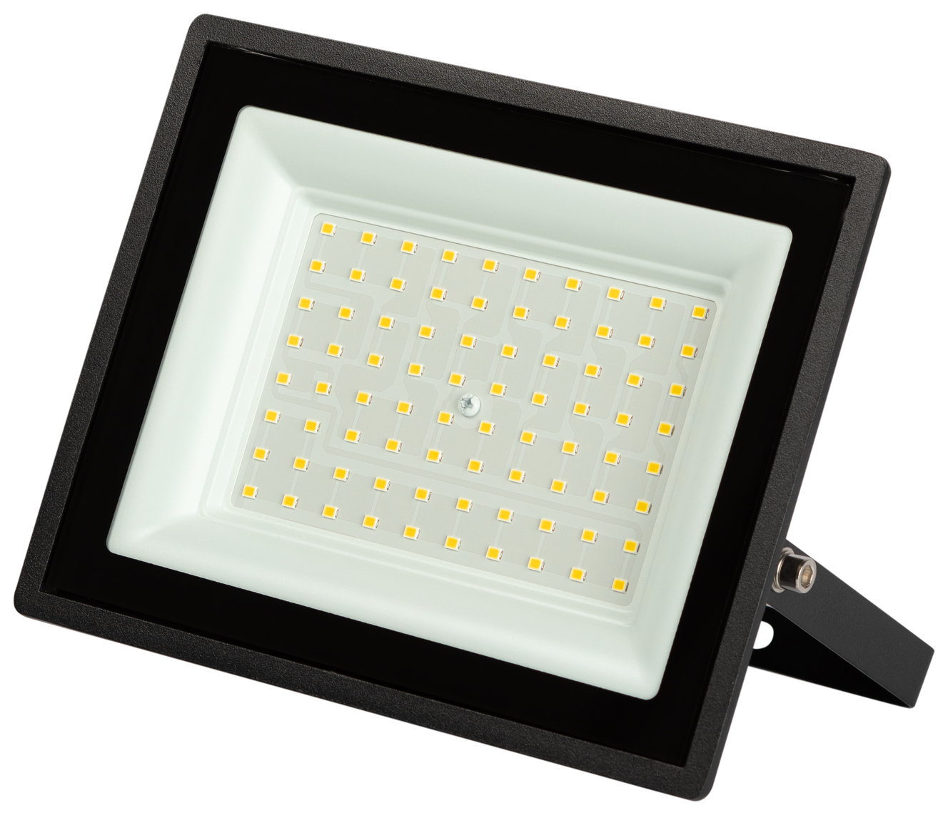 Прожектор светодиодный ДО-70 Вт 4000К 5600 Лм IP65 черный 70w нейтральный 200-240В LPR-023-0-40K-070