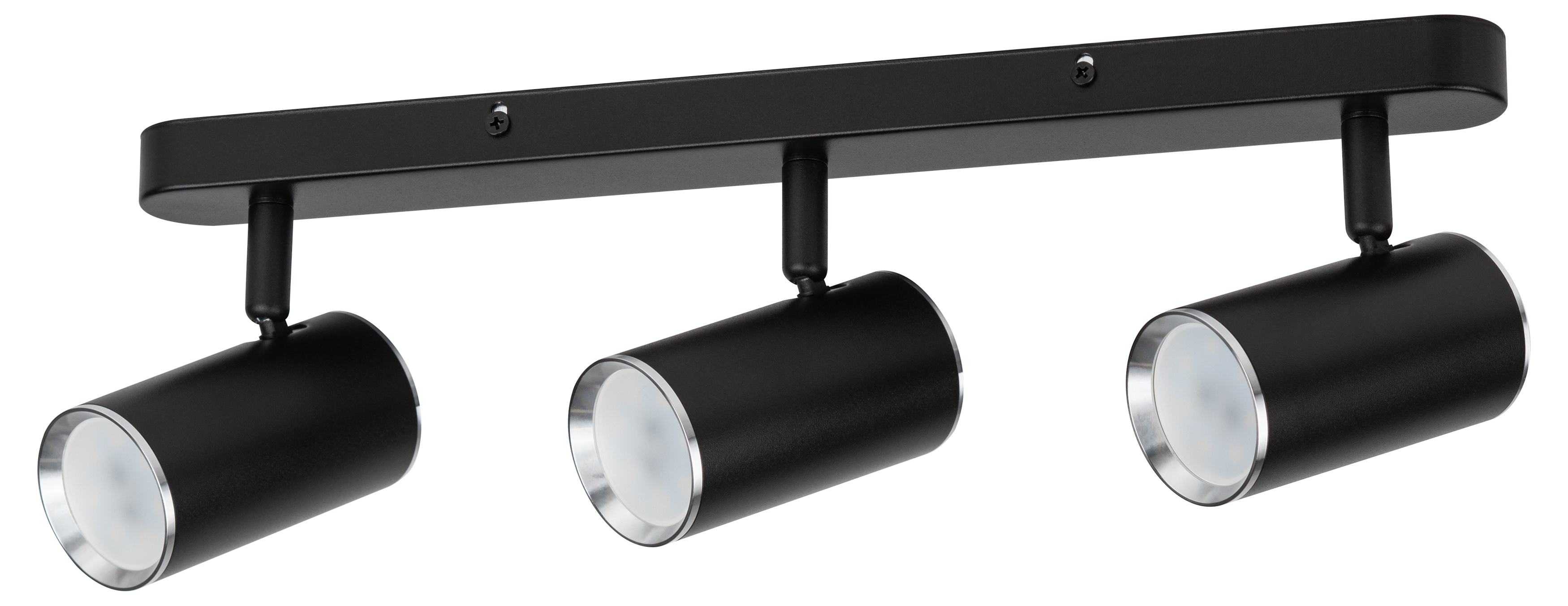 Светильник настенно-потолочный спот OL35-3 BK MR16 GU10 IP20 черный хром