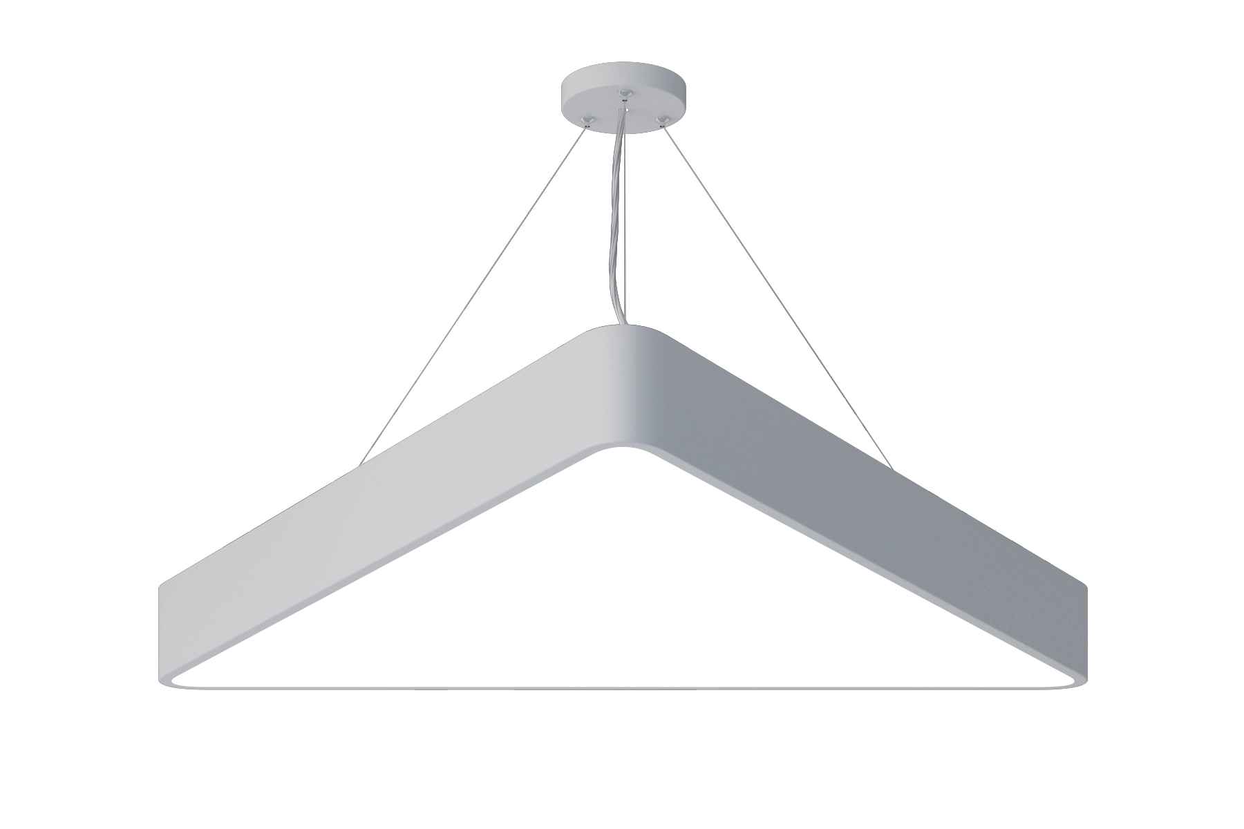 Светильник подвесной светодиодный 48Вт 3500Лм 4000К IP40 800х800х80 белый Geometria Delta SPO-152-W-40K-048