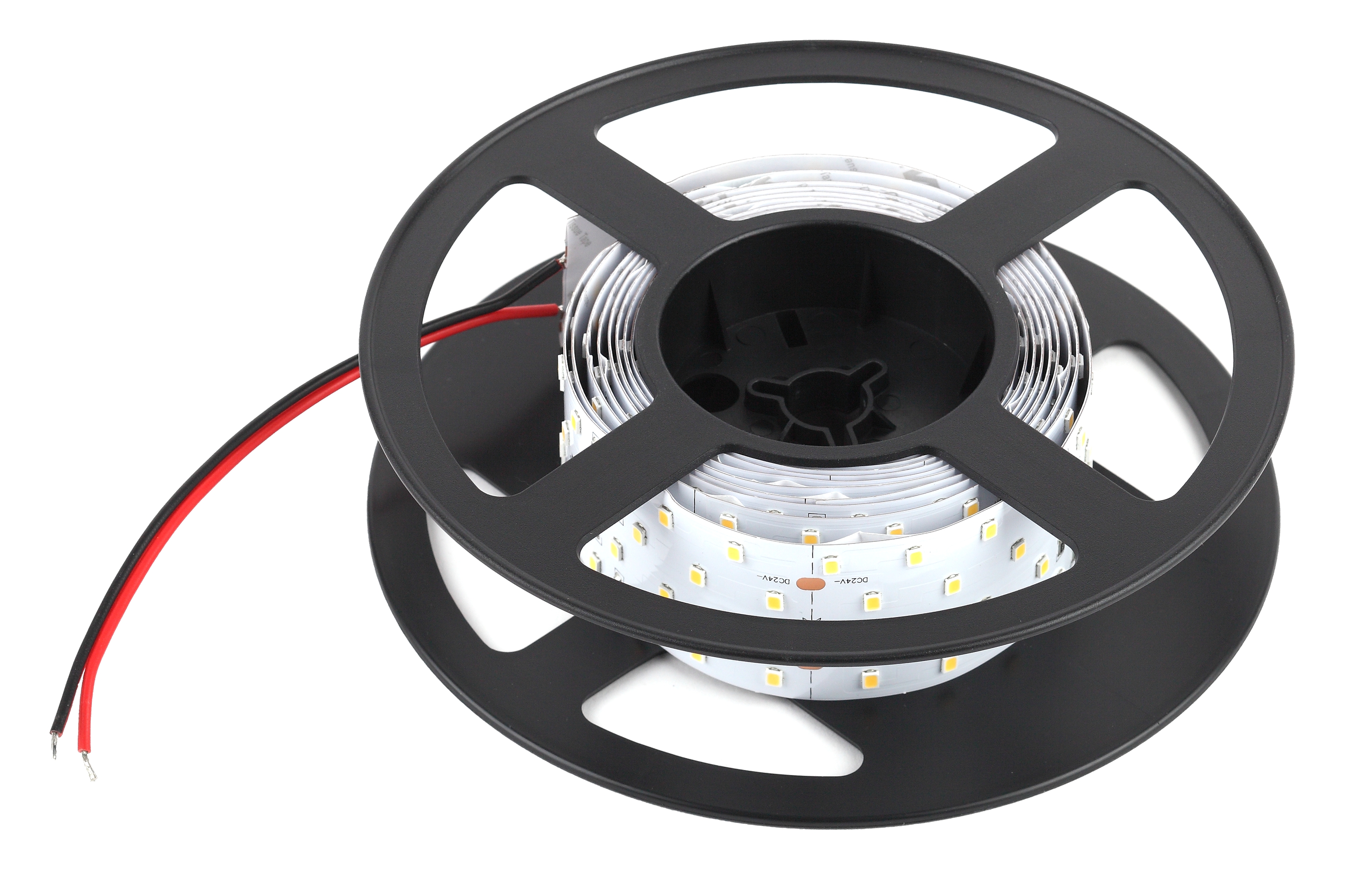 Лента светодиодная 28,8Вт/м 24В 3000К IP33 280LED/м LS2835-28,8-280-24-33-3000К-quadruple-2,5m