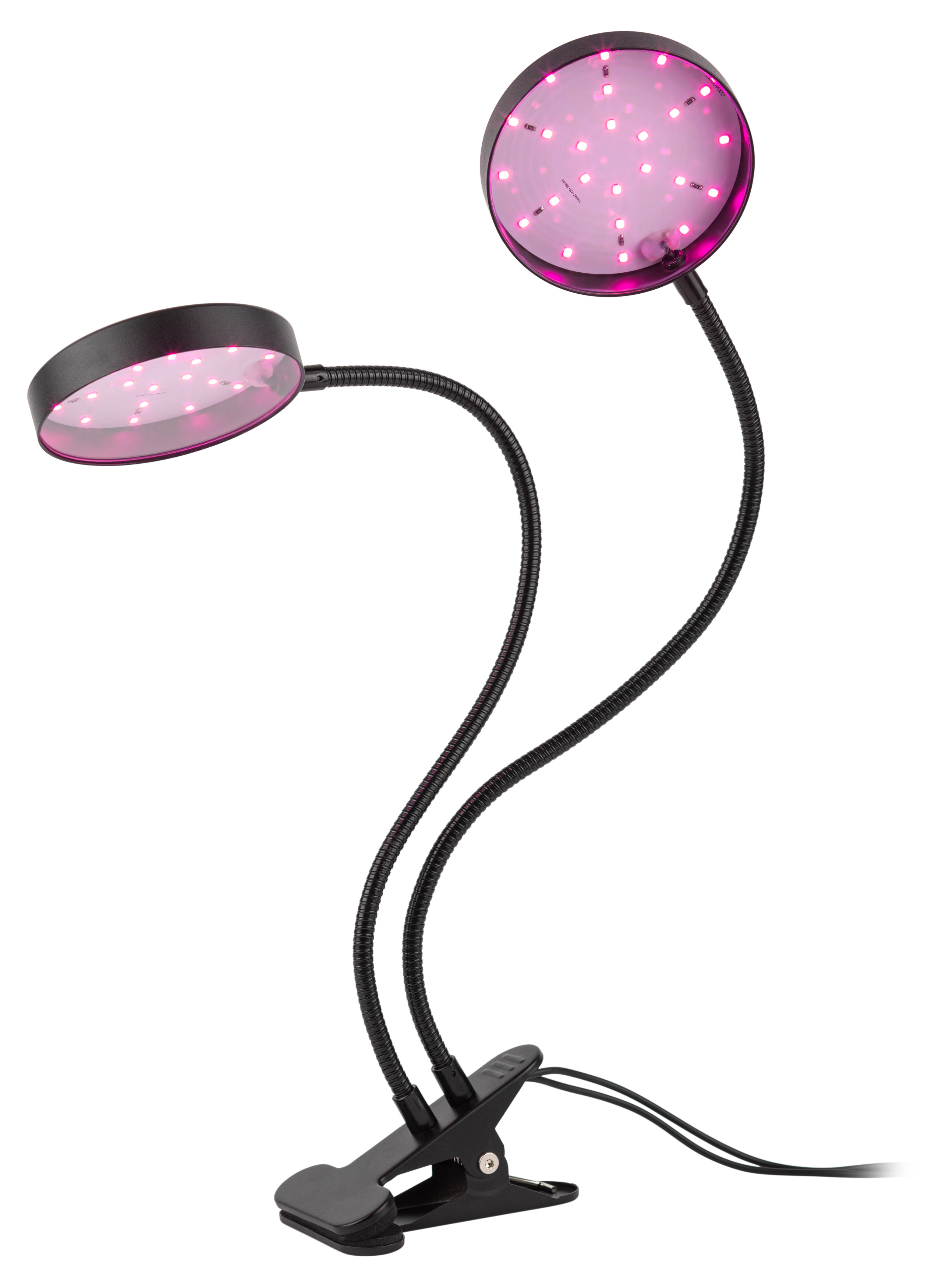 Светильник для растений на прищепке FITO-20W-АLED-R красно-синего спектра 20 Вт черный