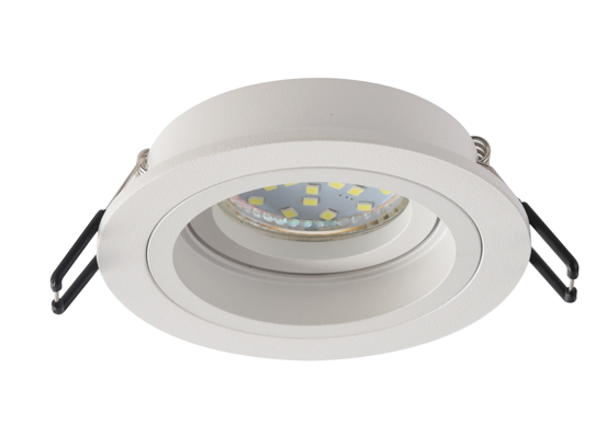 Светильник встраиваемый алюминиевый KL84 WH MR16/GU5.3 белый