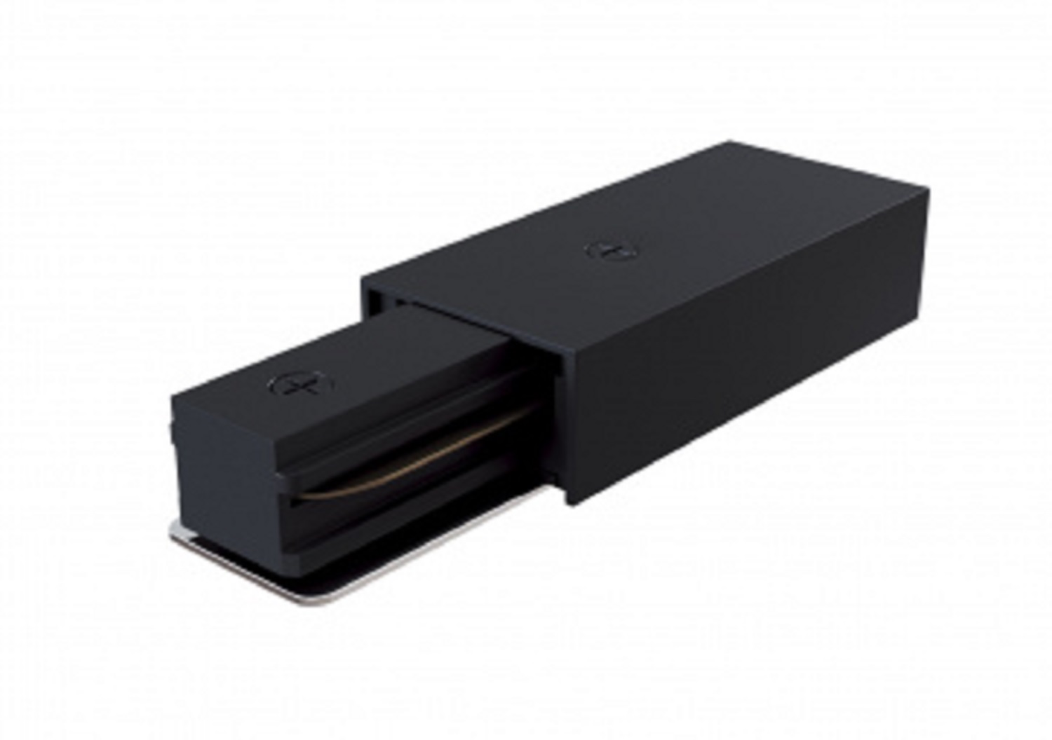 Ввод питания для однофазного трекового шинопровода черный TR-1PA-PC-BK