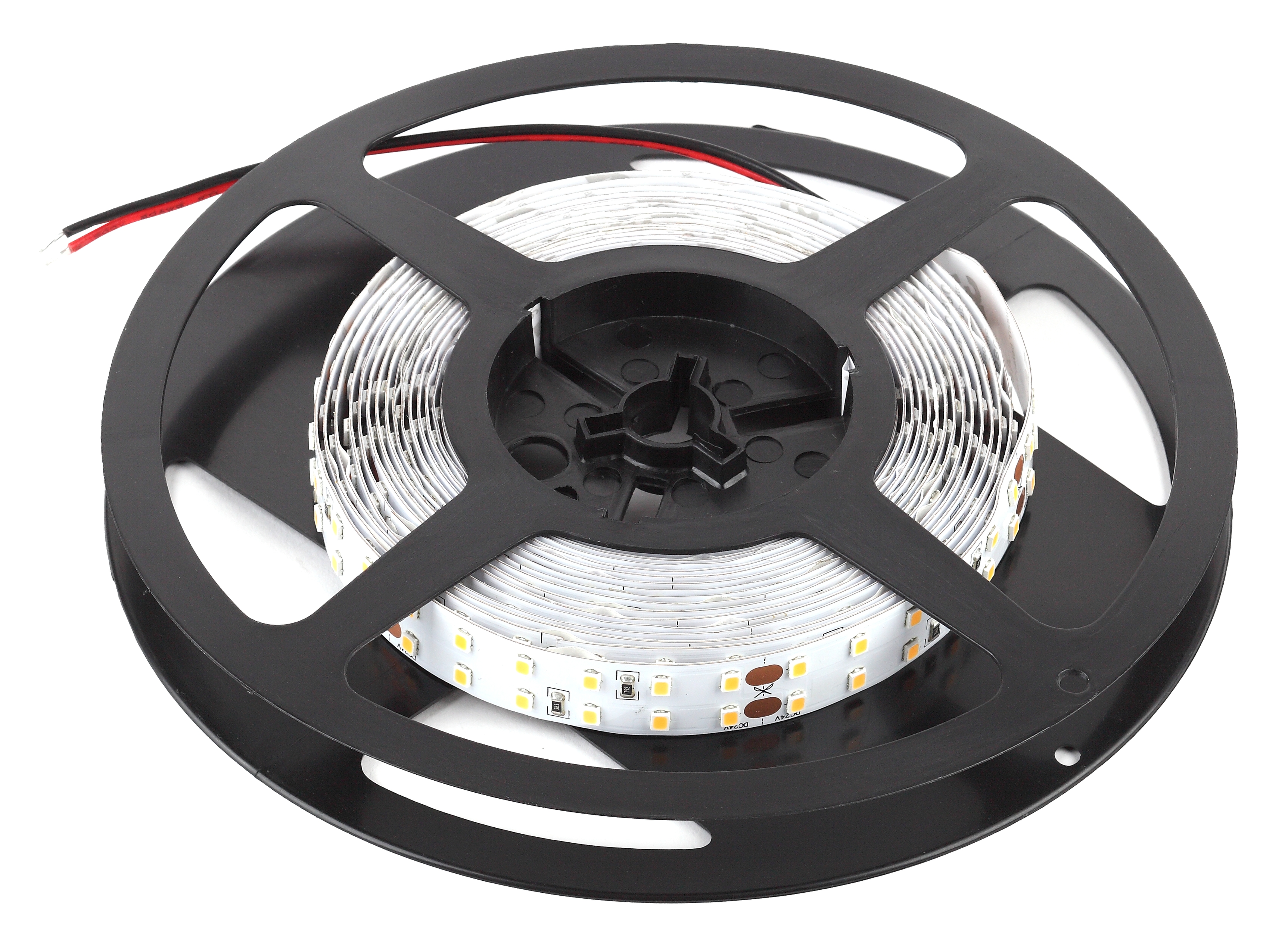 Лента светодиодная 20Вт/м 24В 3000К IP33 192LED/м LS2835-20-192-24-33-3000К-double-5m